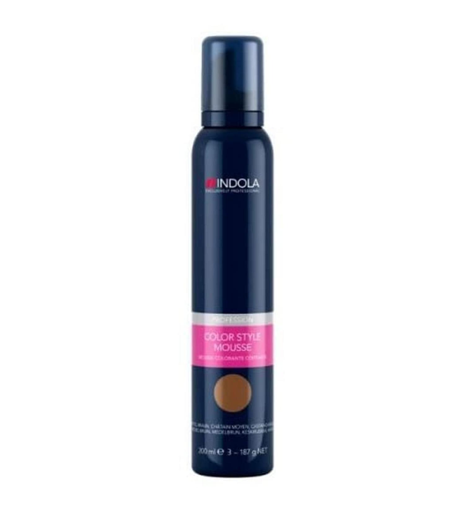 Medium Brown Color Mousse