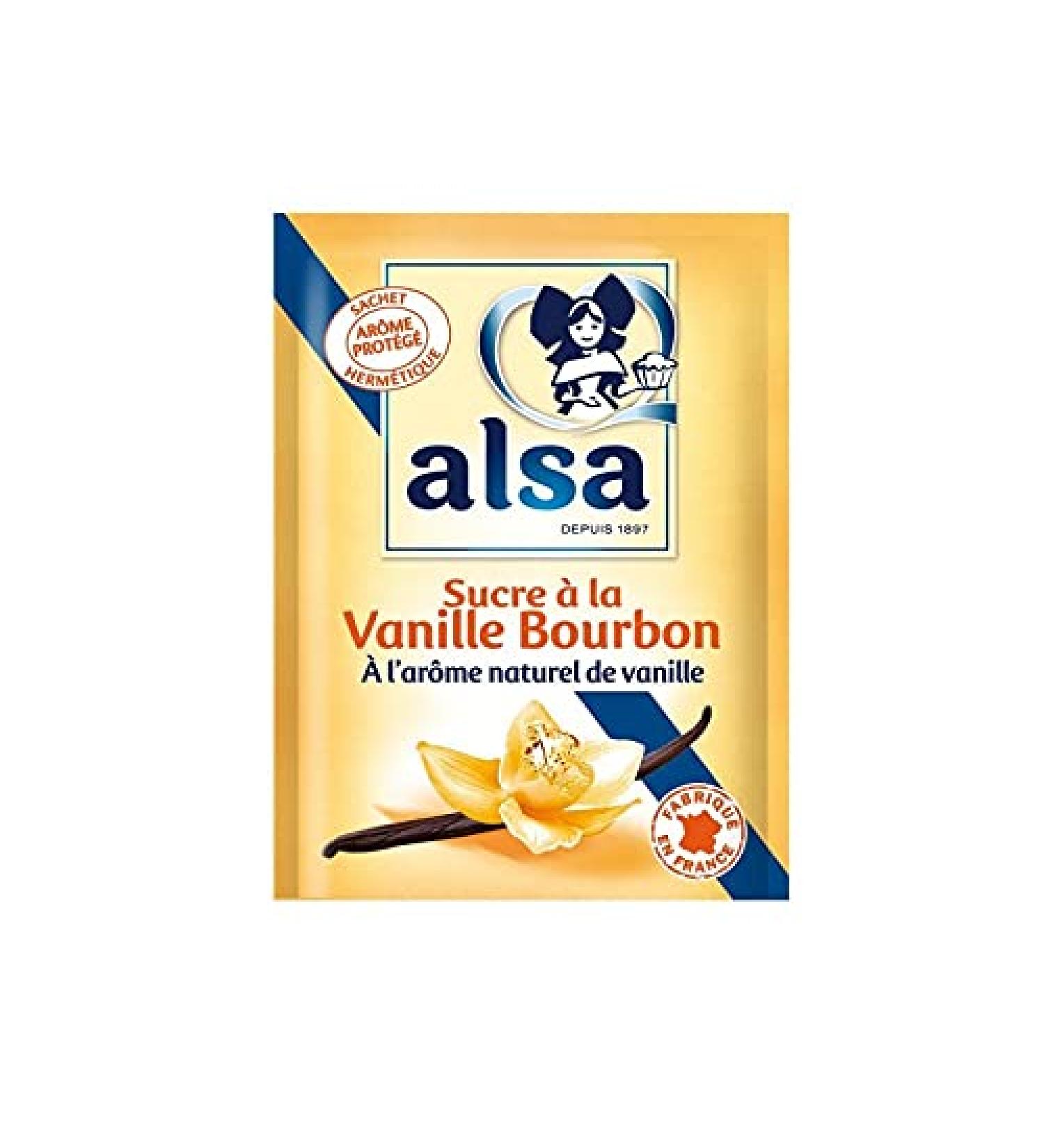 ALSA - Bourbon Vanilla Sugar 60 g - Pack of 4 - Buy Online on GoSupps.com