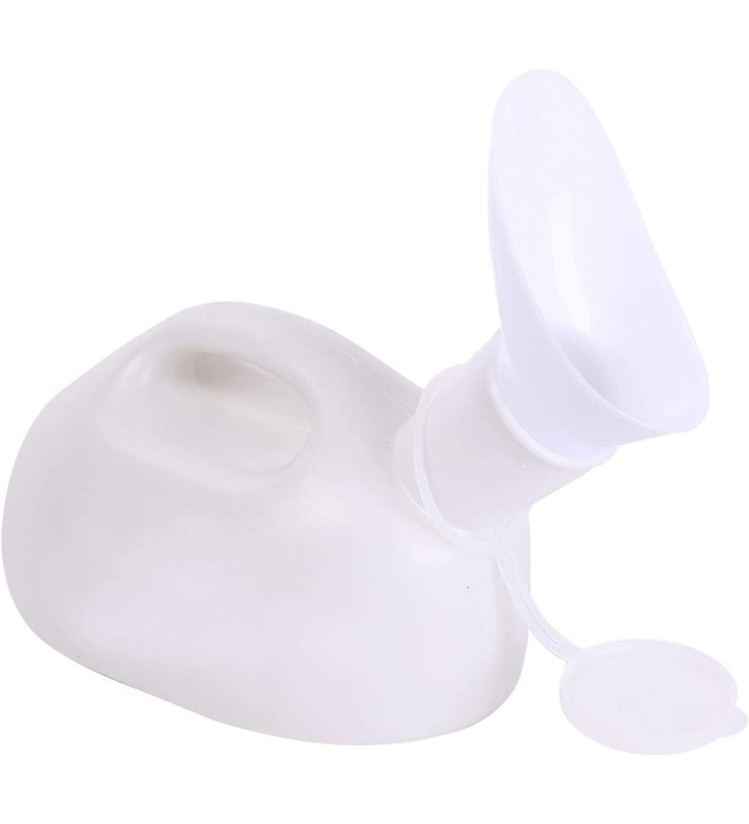 Male Urinal Portable Male Urine Bottles Non Spill Unisex Urinal - 2000mL Thick Plastic Bedpan Bottle with Lid - Portable Pee Bottles - Travel Urine Collection Containers xinyong - Buy Online on GoSupps.com