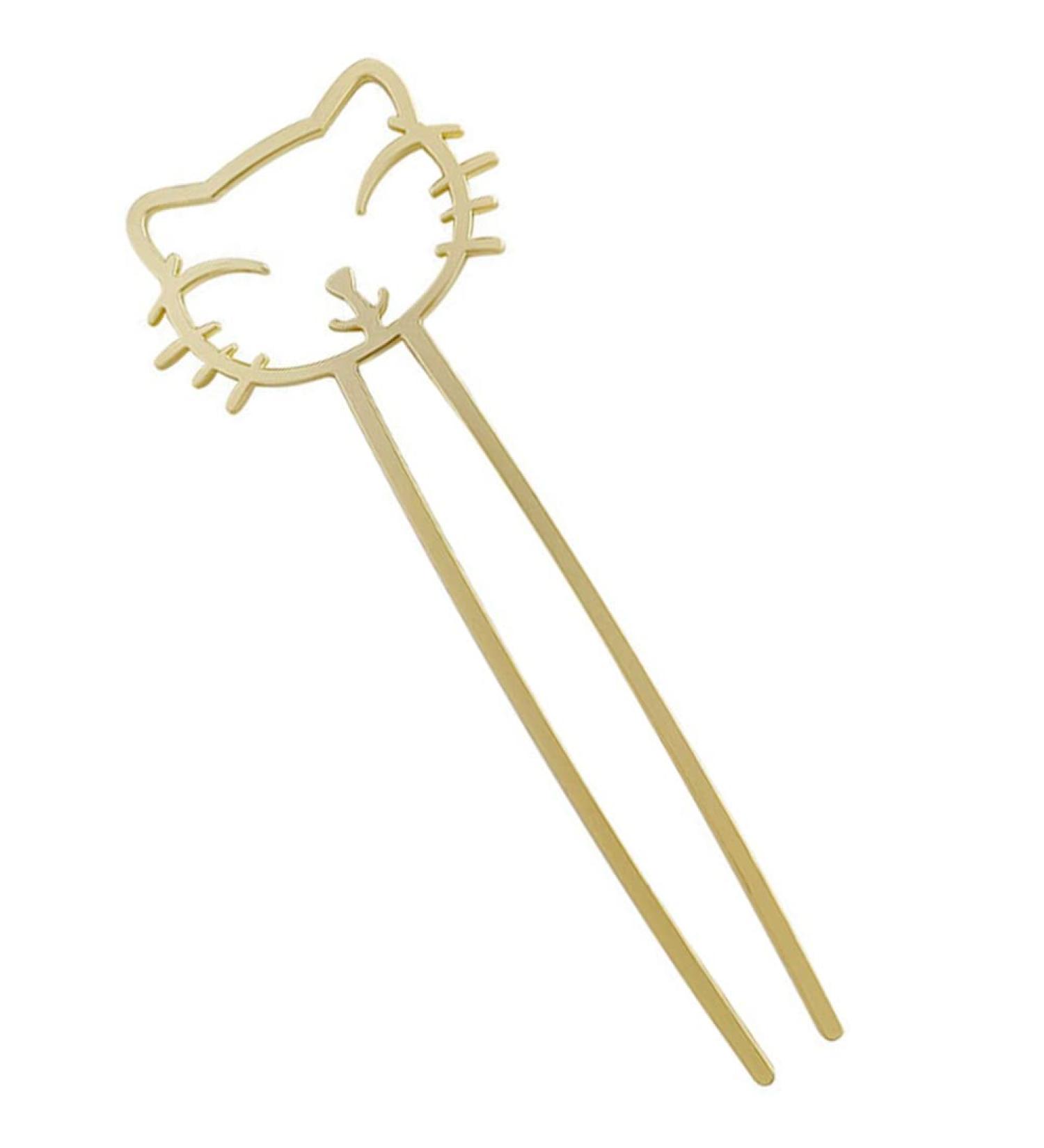minkissy Cute Cute Hairpin Cat Hair Clips Cat Hair Pin Women Hair Accessories Retro Hairpin Girl Hair Accessories Cute Hair Clips for Women Hair Bun Hair Fork Lazy Wind Miss Alloy - Buy Online on GoSupps.com