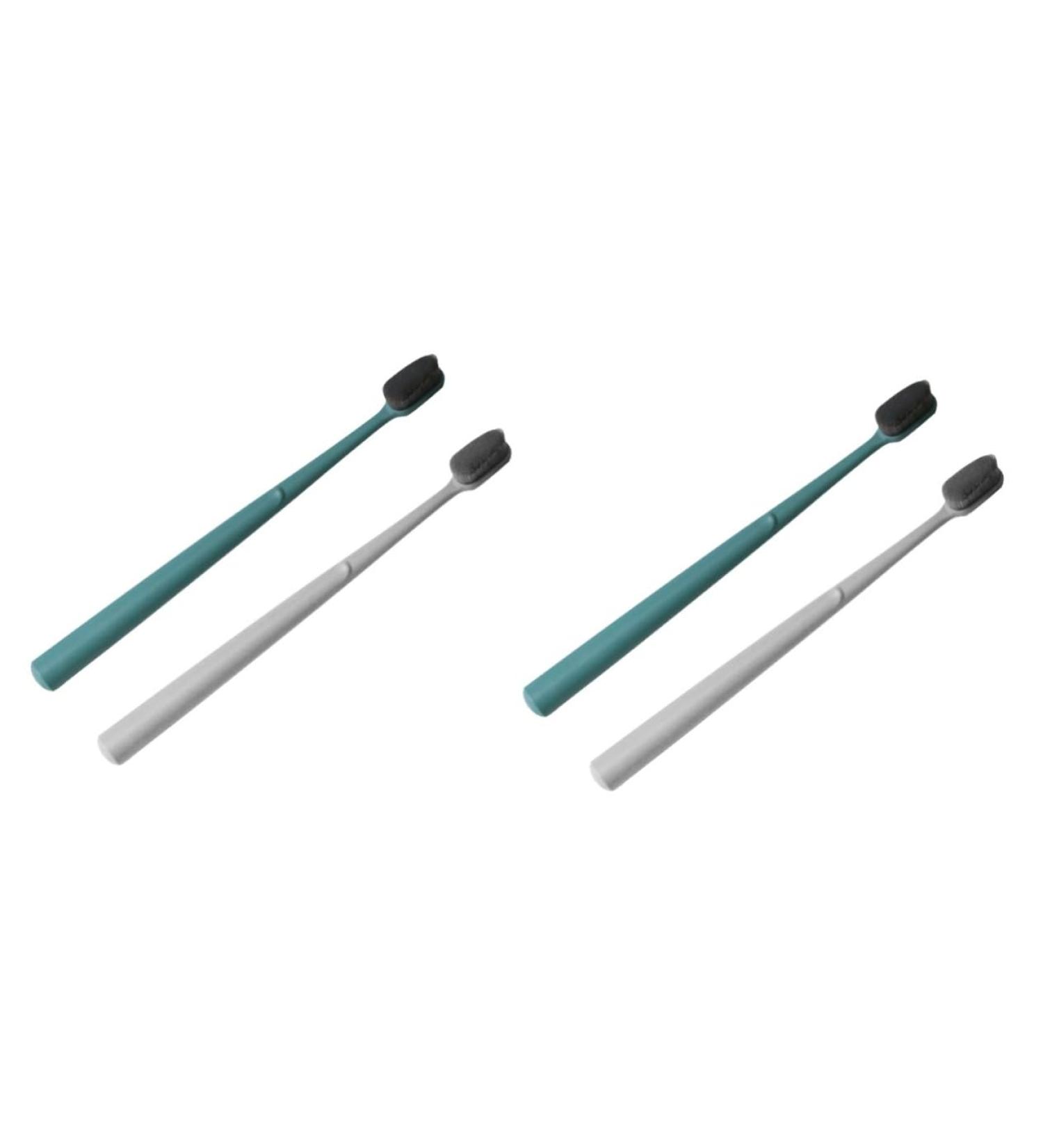 Shop Homsfou 4-Piece Electric Toothbrush Set - Portable Reusable Soft Bristles for Kids - Ideal Gift - Buy Online on GoSupps.com