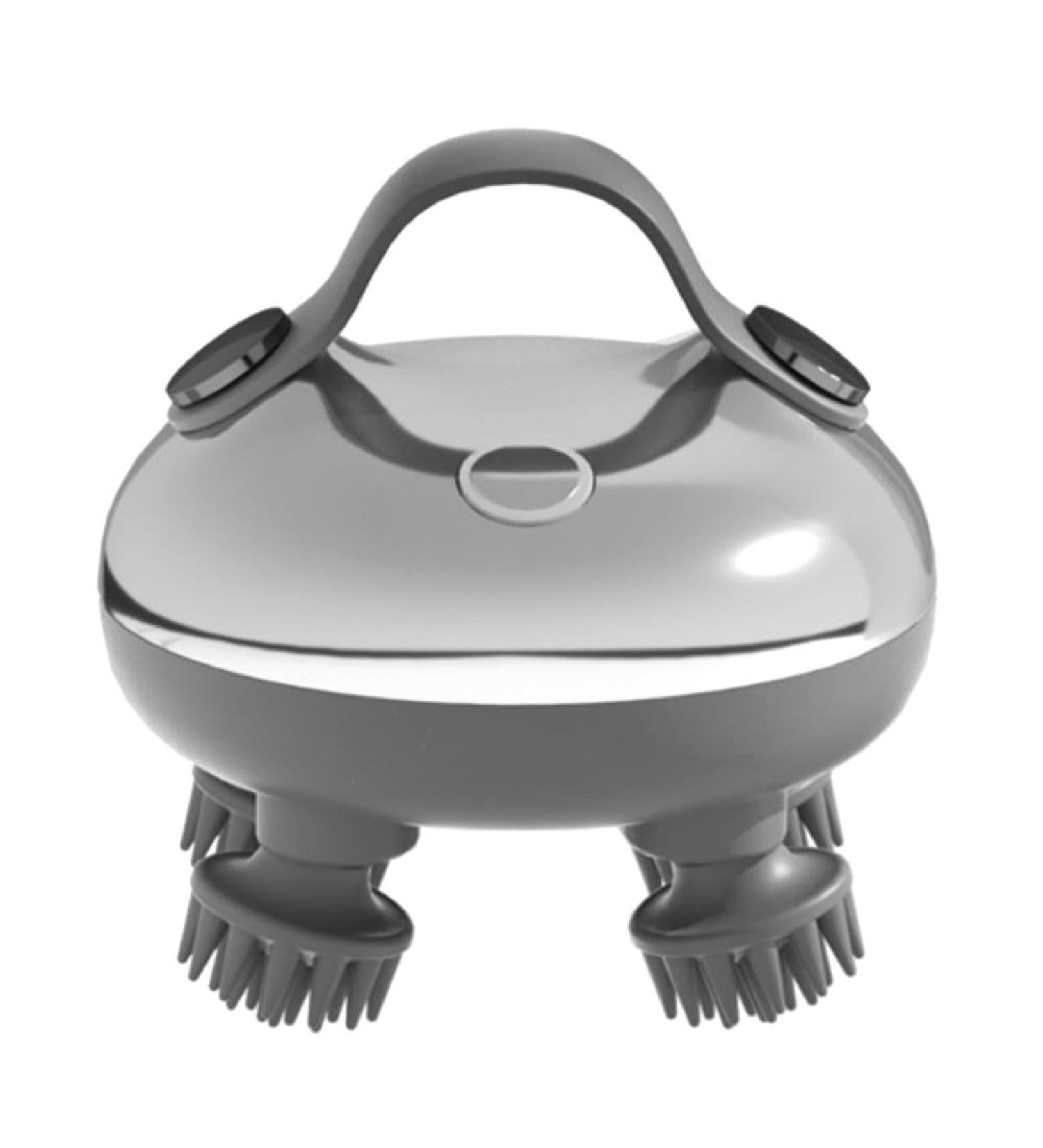 Naugan Electric Scalp Massager | Rechargeable Waterproof Head Massager for Stress Relief & Scalp Relaxation - Buy Online on GoSupps.com