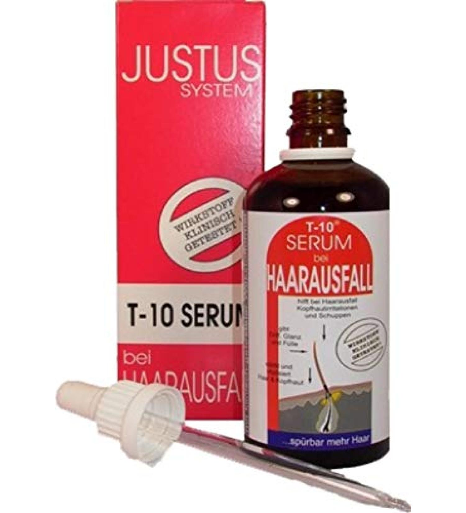 Justus System T-10 Serum for hair loss pack(x)