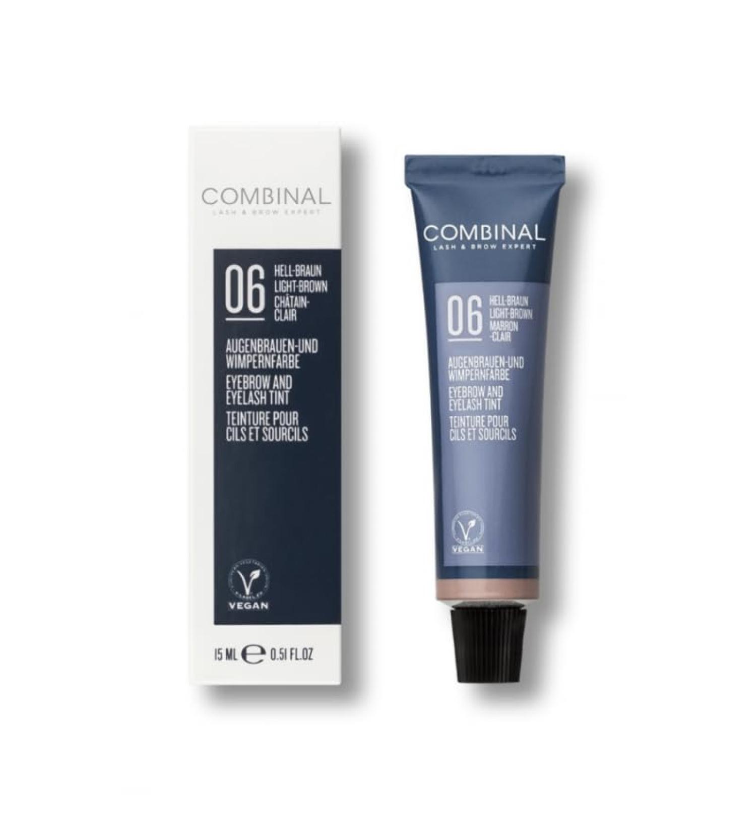 Coloration Cils et Sourcils "Combinal" 06- ch tain auburn clair15 ml