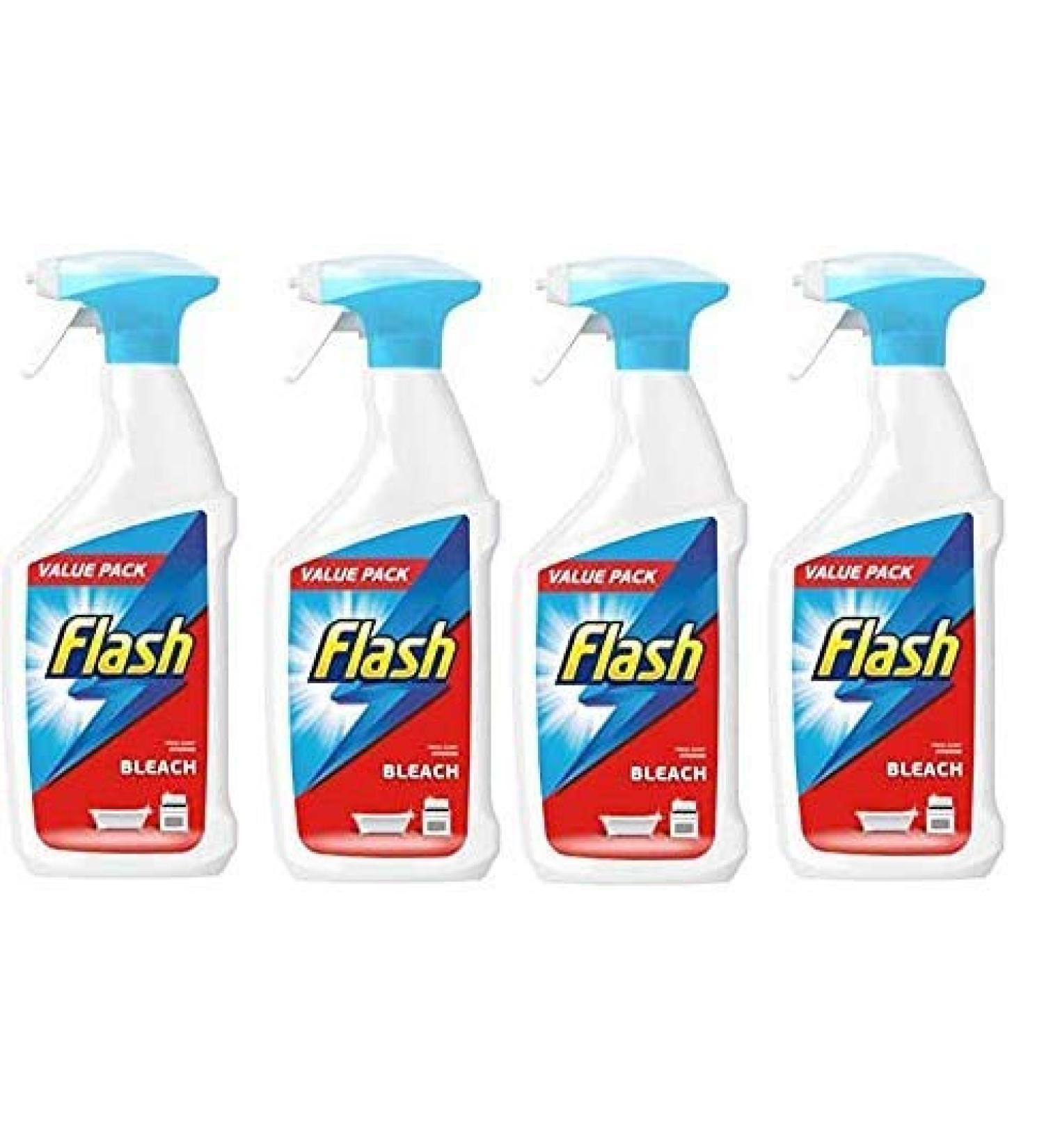 Amazing Multi Purpose Spray Bleach for Hard Surfaces 750 ml x 4 - Buy Online on GoSupps.com