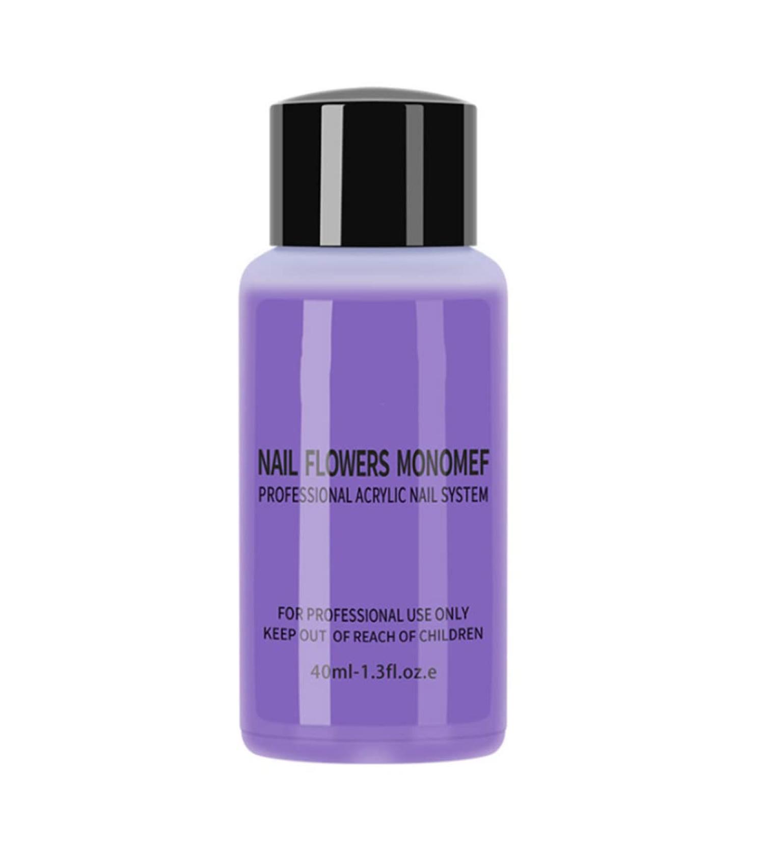 Acrylic Nail Liquid 40ml Non-Yellowing Acrylic Monomer Liquid for Acrylic Powder for Beginners - Buy Online on GoSupps.com