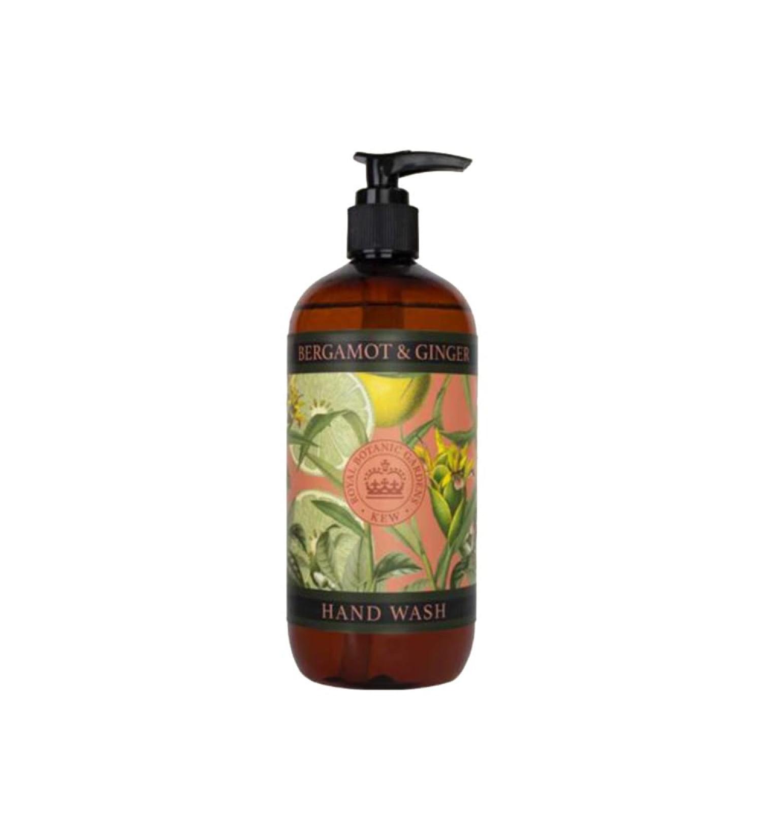 Buy Kew Gardens Luxury Hand & Body Wash - Refreshing Aloe Vera & Vitamin E Bergamot & Ginger - International Shipping Available - Buy Online on GoSupps.com
