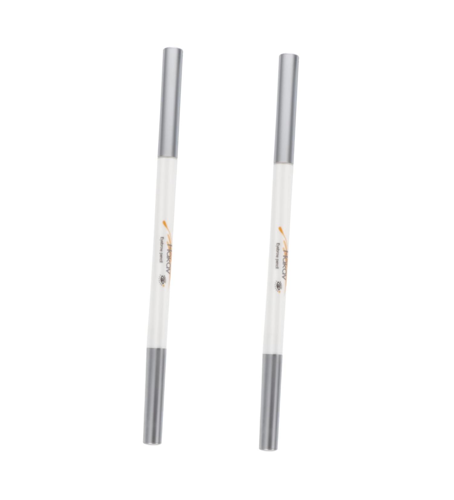 DRESSOOS 2pcs Brown Eyebrow Pencil Brow Pencil Abs (shell) Eyebrow Pencil with Brush Eyebrow Pen - Buy Online on GoSupps.com
