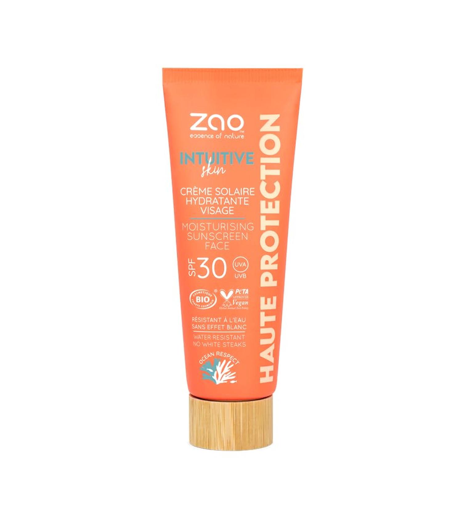 Zao Organic Moisturising Face Sunscreen SPF 30 50ml