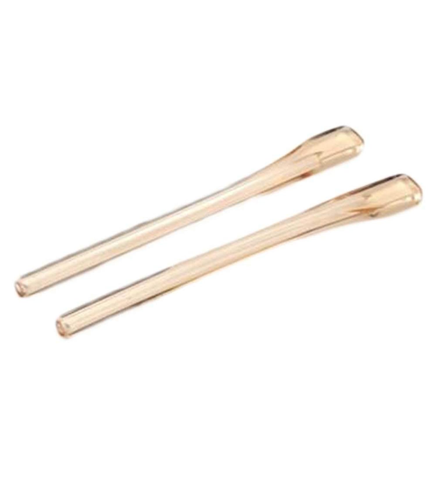 Veerji Glasses Replacement Bars | Arm Frame Repair Accessories | 2 Pairs Beige Transparent End Tips & Iron Replacement Earplugs for Thin Metal Glasses - Buy Online on GoSupps.com
