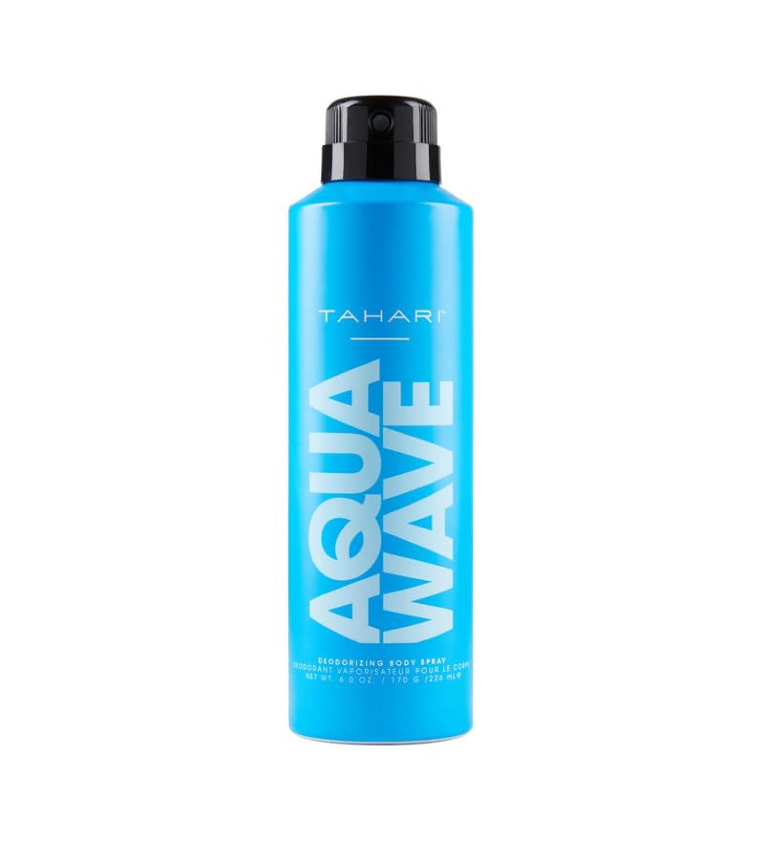 TAHARI For Men Aquawave Deodorizing Body Spray 6.0 oz / 226 mL - Buy Online on GoSupps.com
