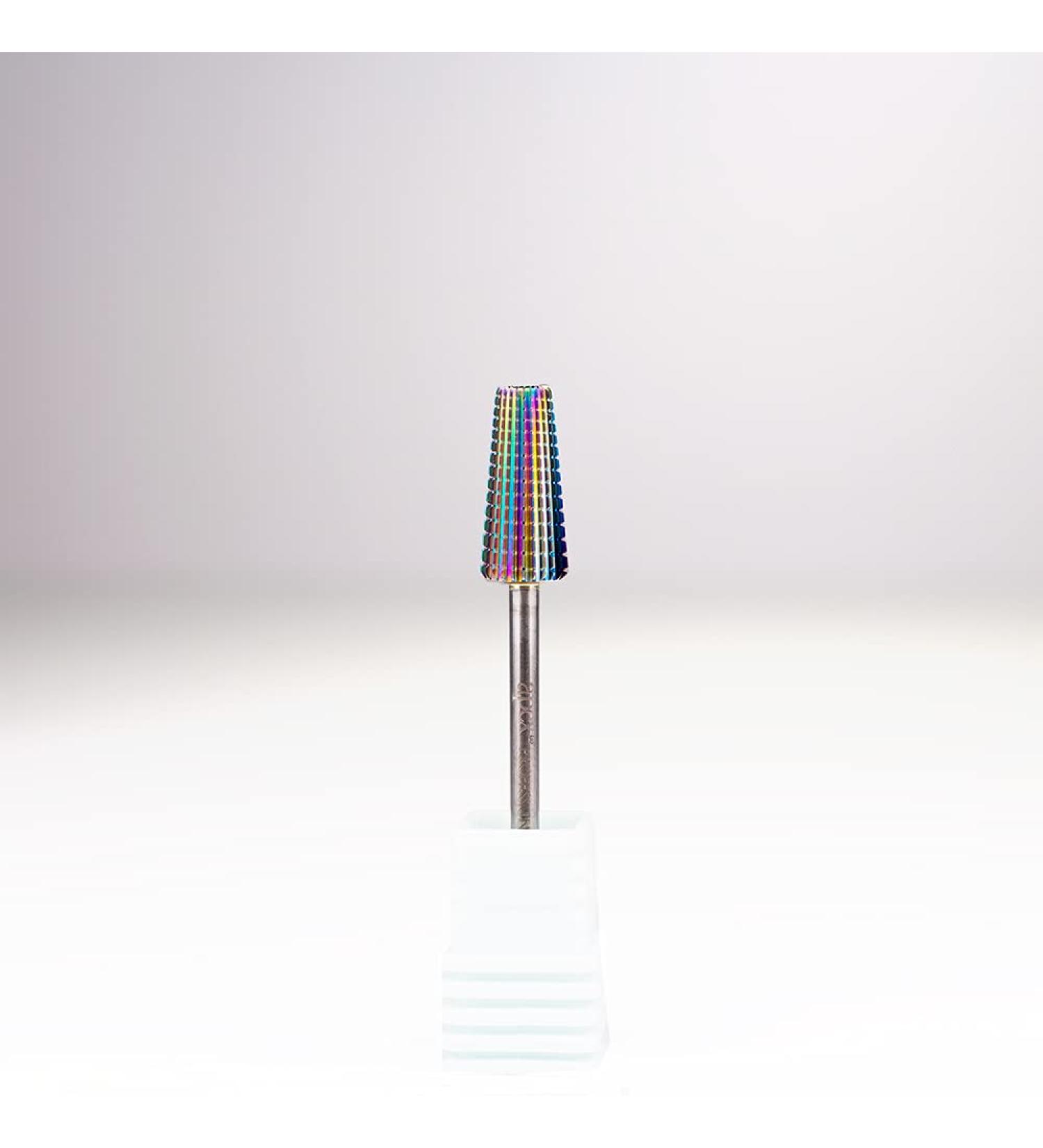 New* Apex Professional 5 in 1 Tungsten Carbide Electric Nail Drill Bit 3/32 inch 2.35mm Shank for Gels Acrylics Nail Art Manicure Pedicure Salon Professional Nails (Medium)