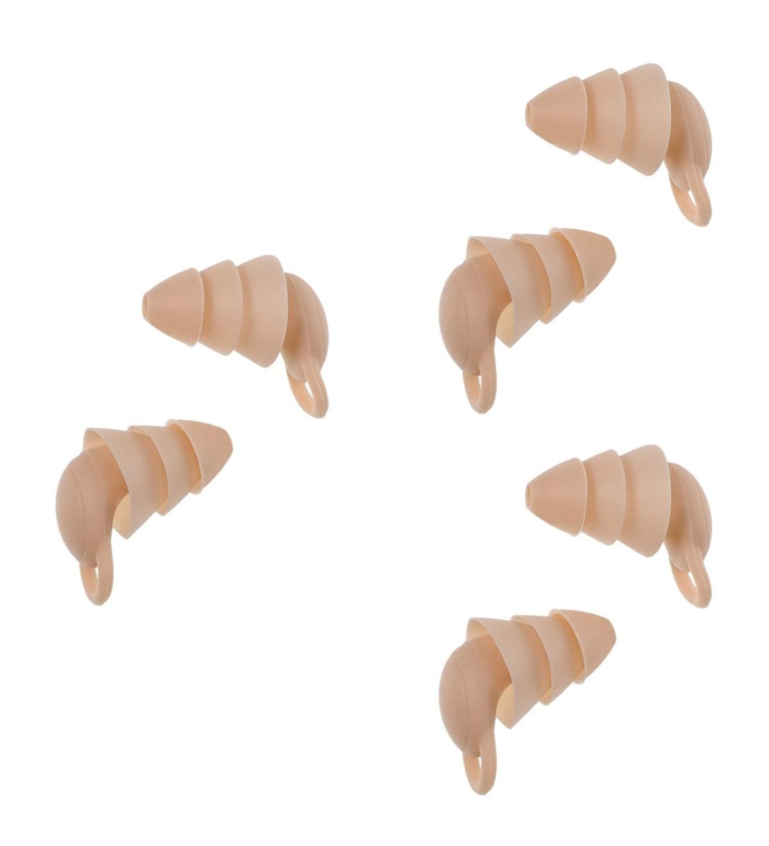 Buy Healvian 3 Pairs Anti Noise Earplugs - Noise Canceling Ear Muffs for Sleep & Study | Reusable Earplugs for Motorcycle & Dormitory Use - Buy Online on GoSupps.com