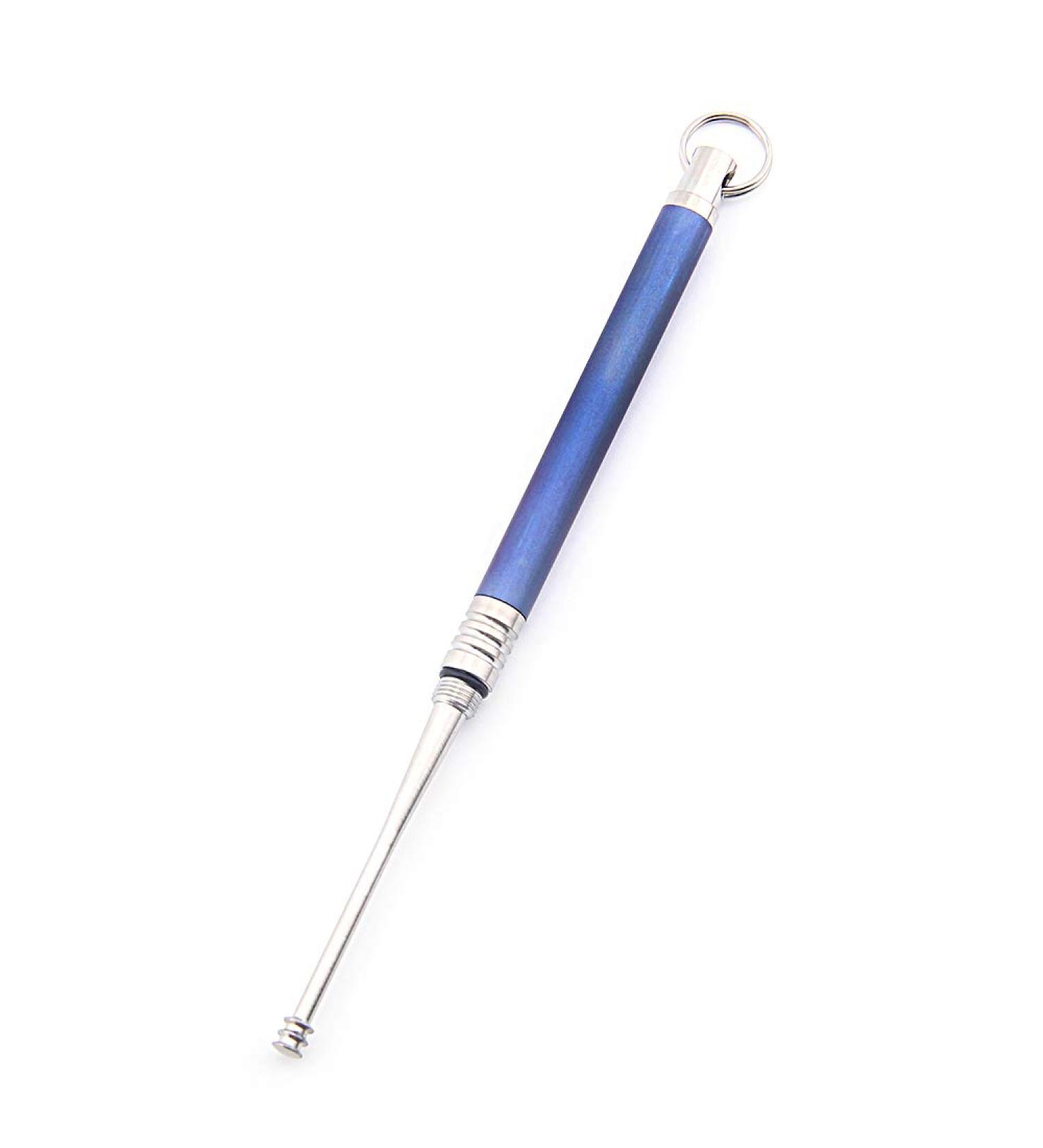 Titanium Ear Spoon for Earwax Removal - Portable EDC Survival Tool (Blue) - Buy Online on GoSupps.com