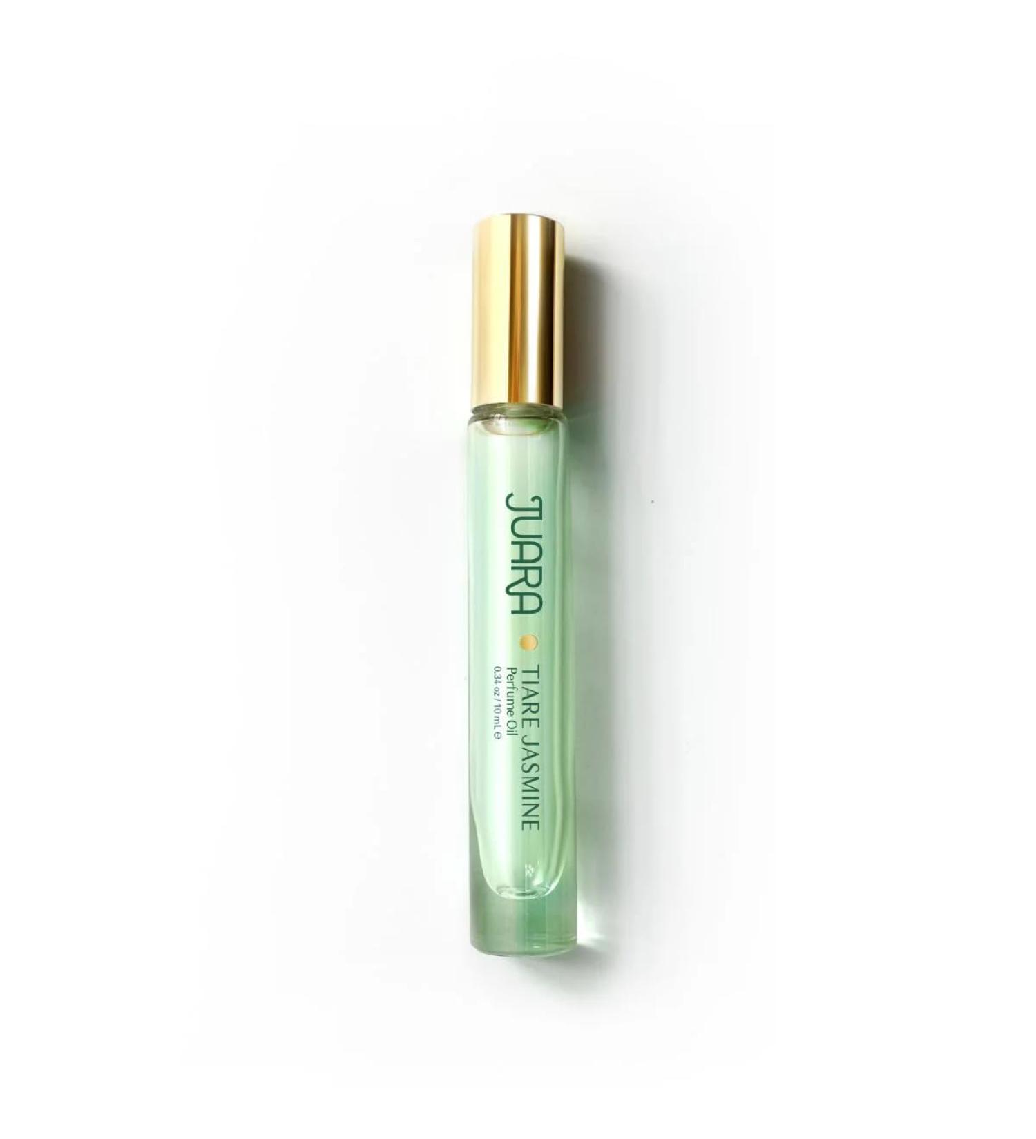 Juara - Tiare Jasmine Perfume Oil | Roll-on | Floral Fragrance for Women | Natural Ingredients | Long Lasting Luxury | Alcohol-Free | Paraben & Sulfate Free | 0.34 oz (10mL) - Buy Online on GoSupps.com