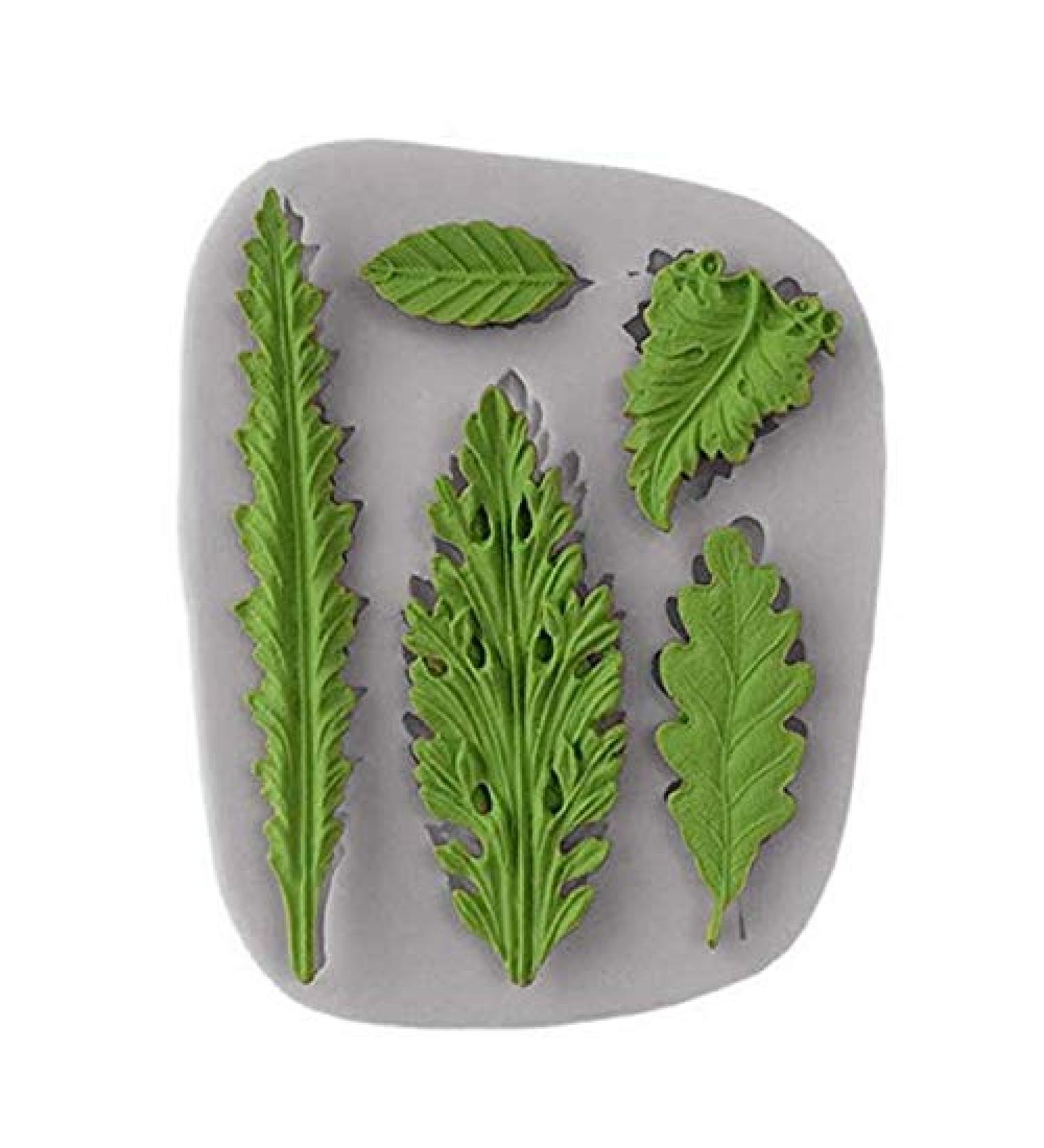 Koogel Tree Leaf Silicone Mold - DIY Decorating Tool for Resin, Cake, Fondant & Clay Moulds - Buy Online on GoSupps.com