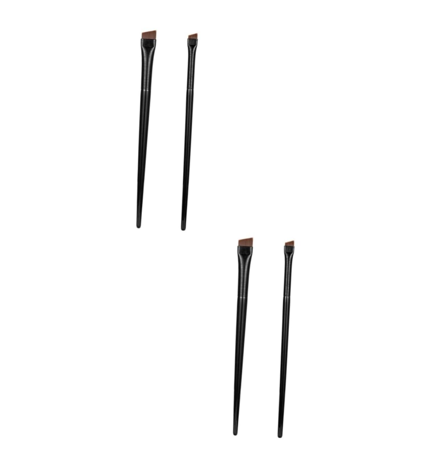 Balacoo Eyeliner Brush Set - 6 Multipurpose Makeup Brushes for Eyeliner & Eyebrows | Newborn Bevel Wood Toiletries - Buy Online on GoSupps.com