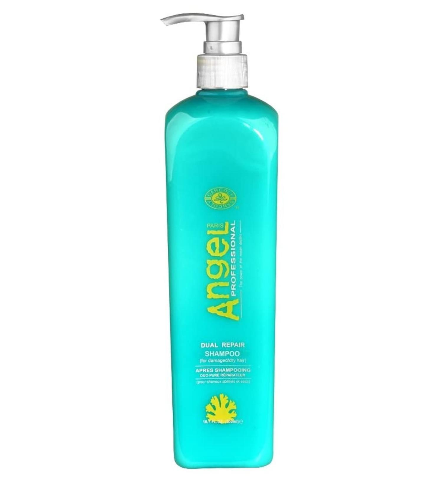  Angel Angel Professional Dual Repair Hair Dual Repair Shampoo 500ml for Dry & Damaged Hair - Buy Online on GoSupps.com
