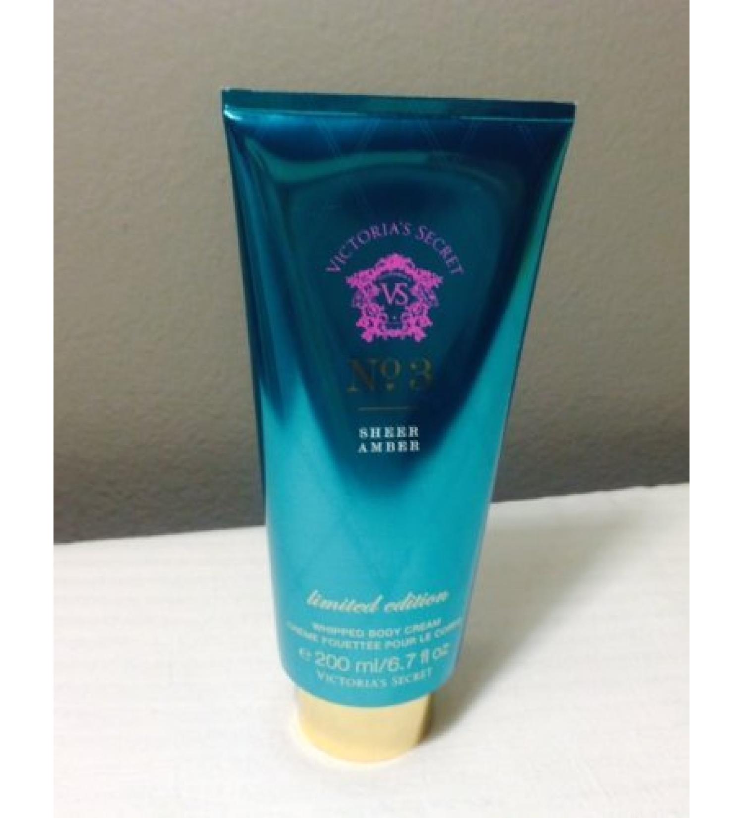VICTORIA'S SECRET Whipped Body Cream No 3 SHEER AMBER 200ml/6.7oz -limited edition