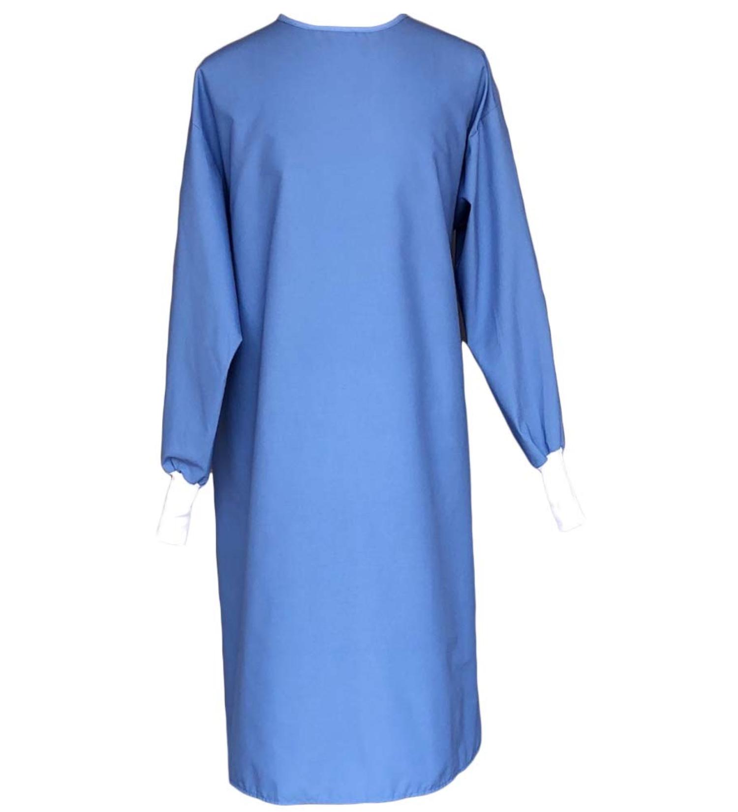 Avery Hill Medical PPE Reusable Isolation Gown Level 1 - Blue, Medium Size for Dental and Medical Professionals - Buy Online on GoSupps.com