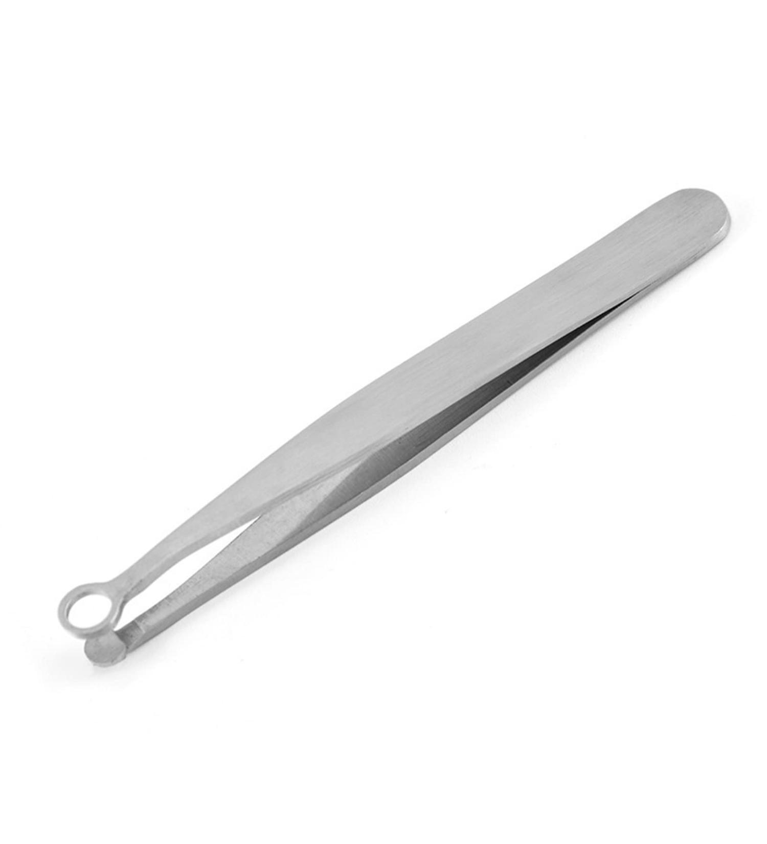 OUSIKA Gold Stainless Steel Nose Hair Trimmer & Eyebrow Tweezers | Precision Facial Grooming Scissors - Buy Online on GoSupps.com