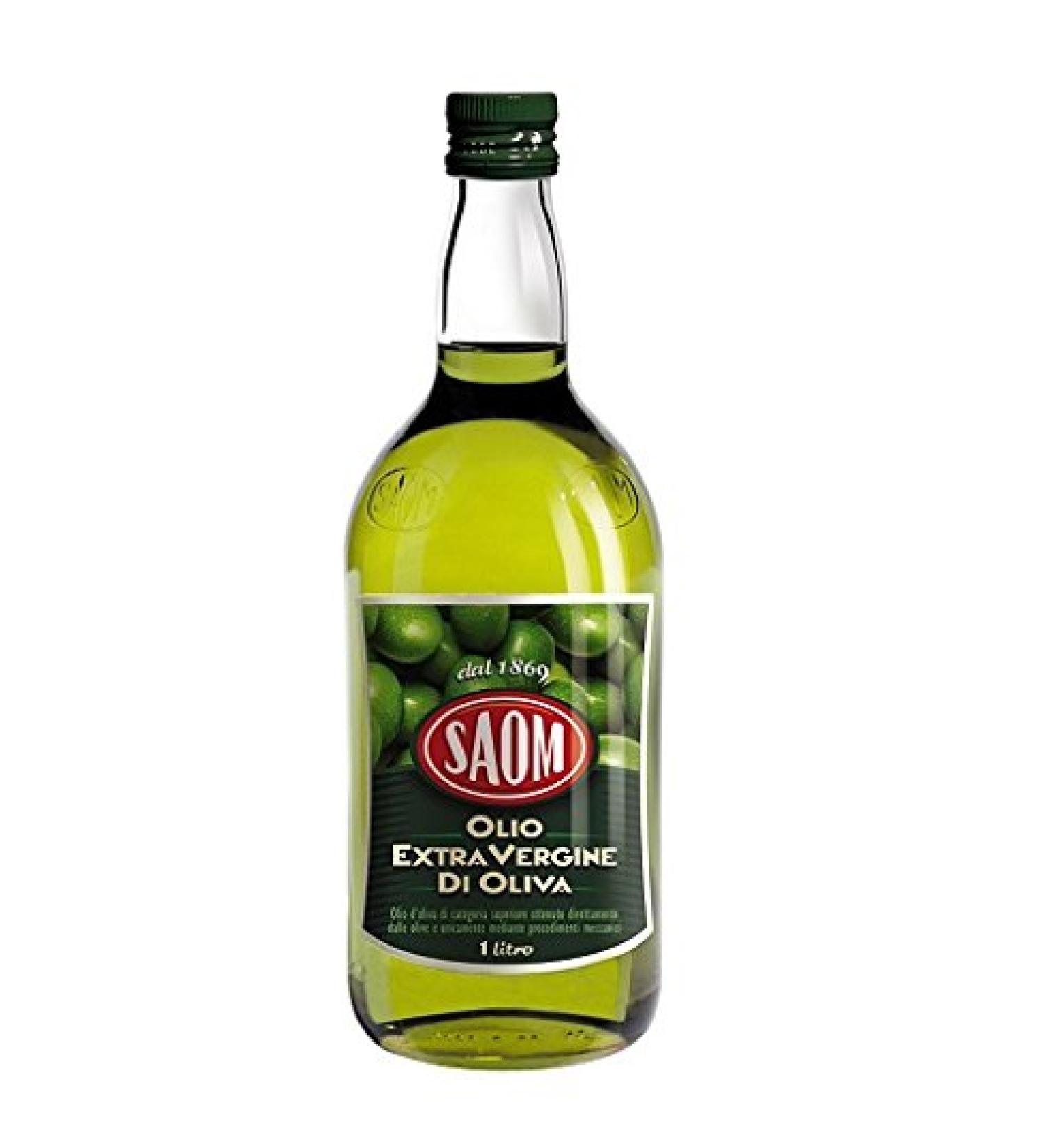 Saom Saom Huile d'olive extra Natives - 1 l - Native Italie - Extra virgin olive oil