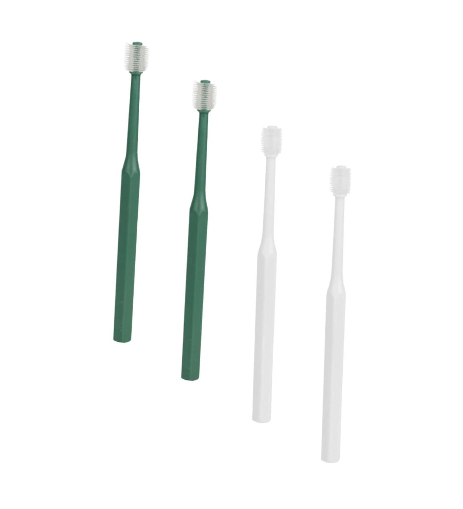 Balacoo 4pcs 360 Shop Kittens Oral Plastic Long Soft-Bristle Portable Stick Pet Reusable Pets Puppy Teeth Cleaner Supplies Degree Manual Dog Kitten Travel for Practical 1 count (Pack of 1) Assorted Color - Buy Online on GoSupps.com