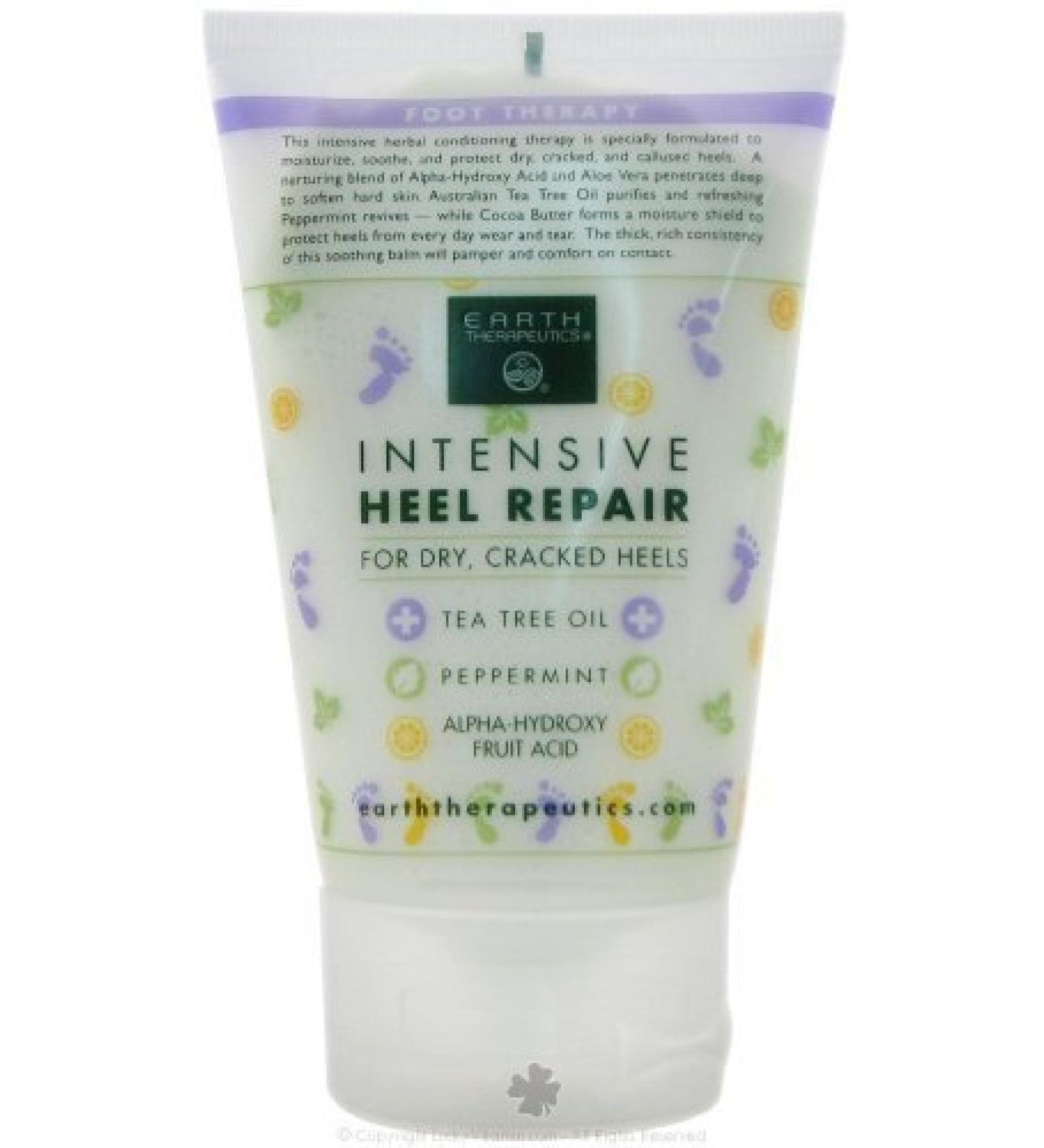 Earth Therapeutics Heel Repair Cream - Intensive 5 oz for Dry Cracked Feet - Buy Online on GoSupps.com