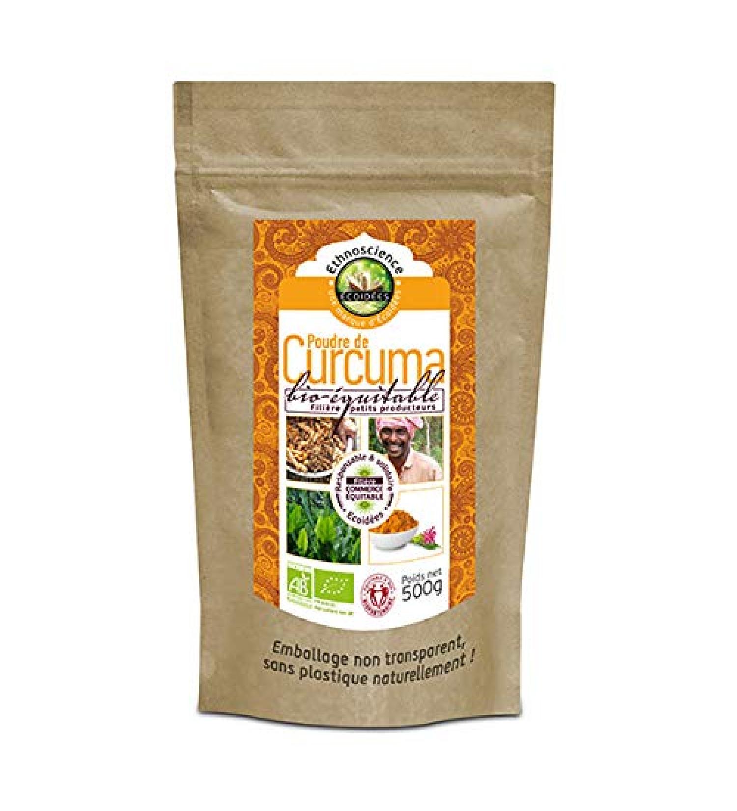 Ecoids - Turmeric Powder 500G - Unit - Buy Online on GoSupps.com