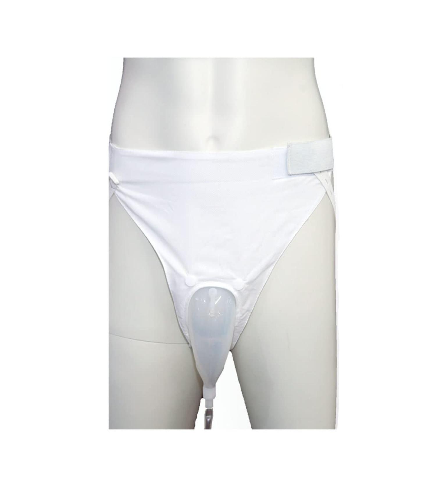 Buy Reusable Urine Collection Bag Condom Catheter for Men - Portable Silicone Urinal with 2 Catheter Bags | Fast International Shipping - Buy Online on GoSupps.com