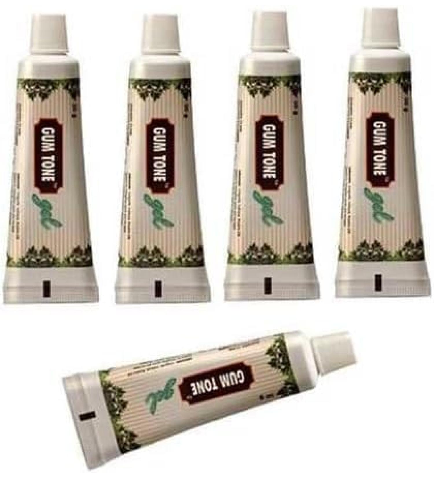 AM 5 x Gum Tone Gel (50g x 5)-Herbal Astringent and Antiseptic to Control gingivitis