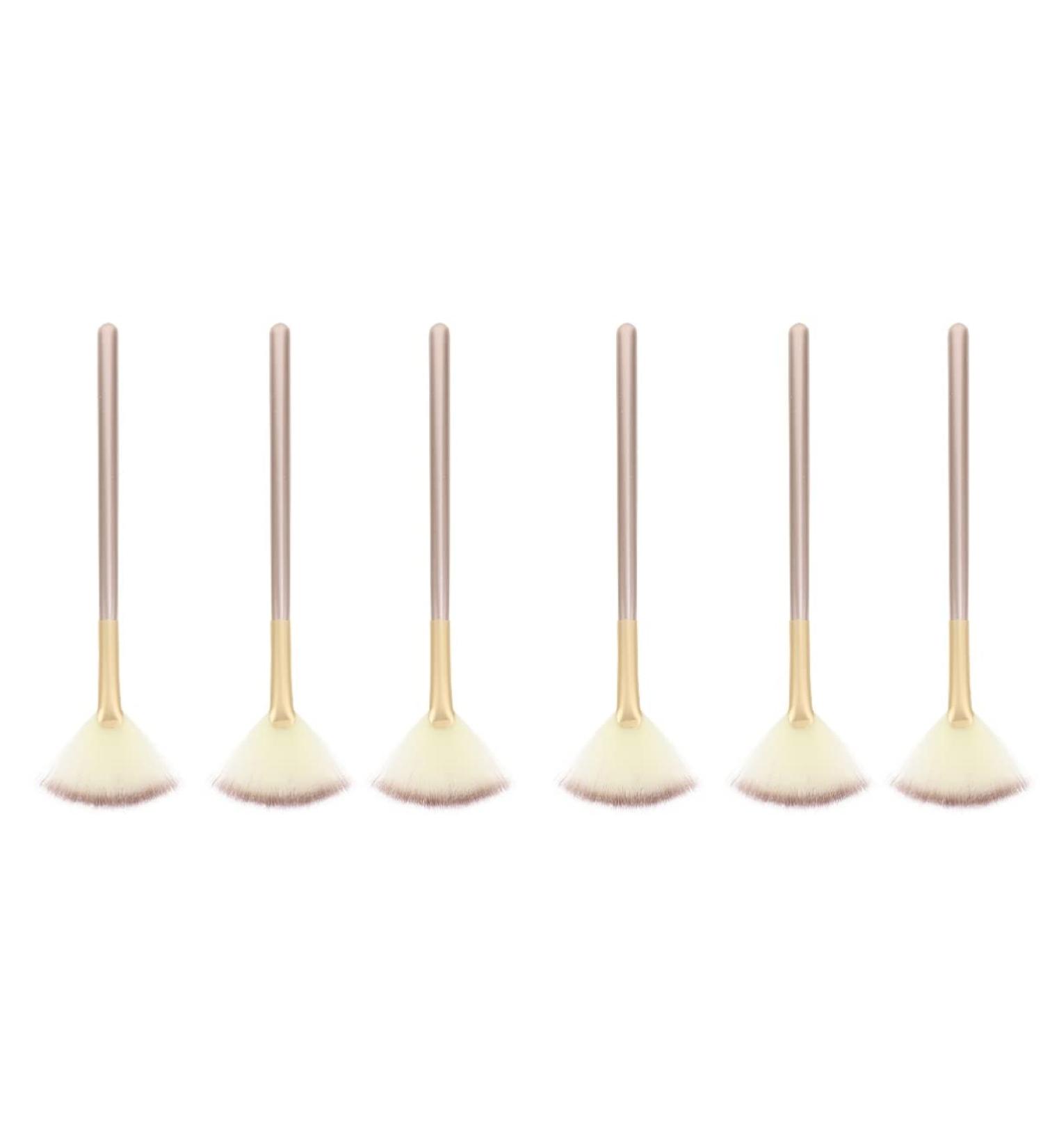 Beaupretty 6 Pcs Makeup Brush Set - Perfect for Contouring Blush & Highlight | International Shipping Available - Buy Online on GoSupps.com