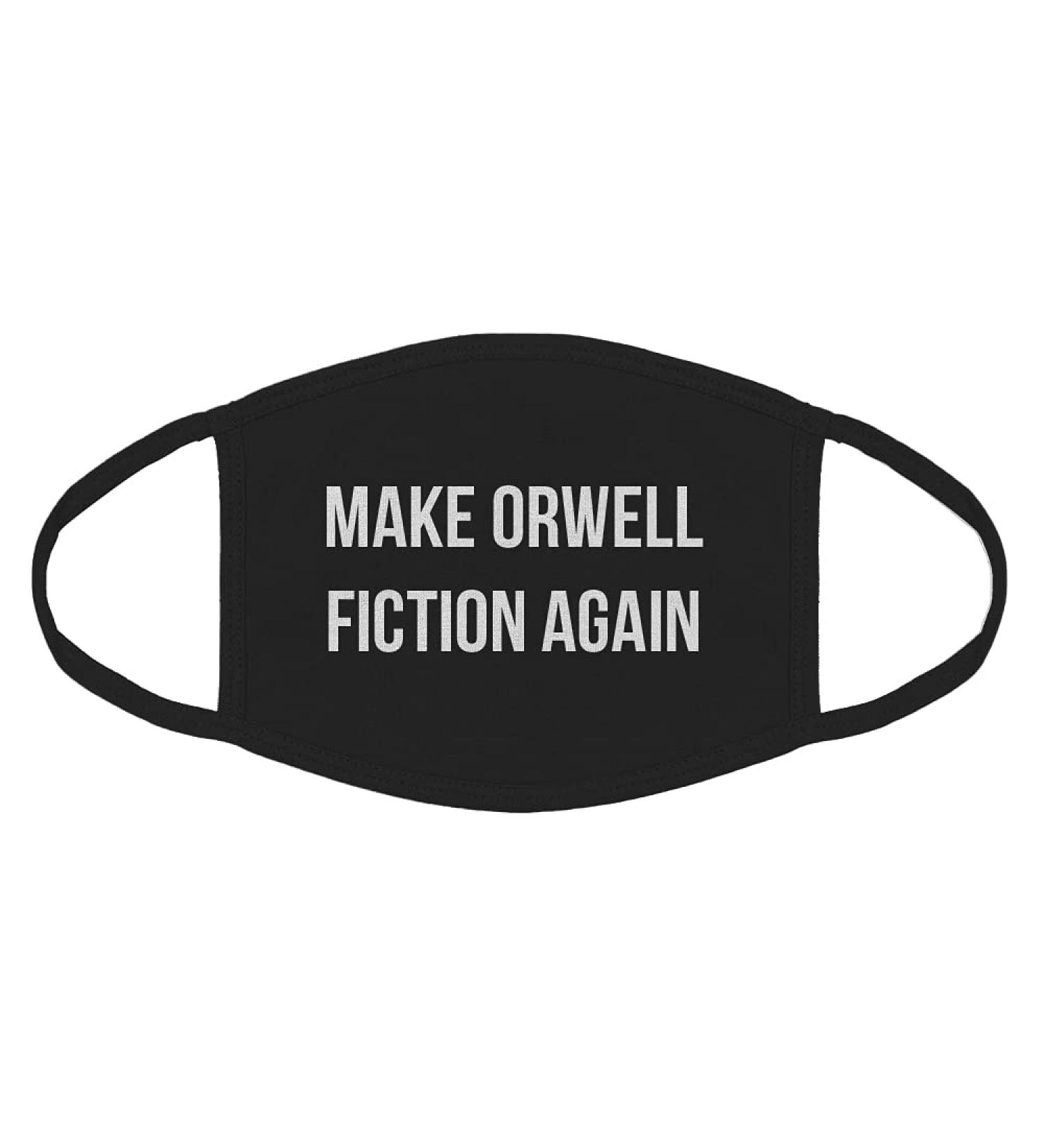 Indica Plateau Make Orwell Fiction Again Cotton Face Mask | Stylish & Comfortable International Shipping - Buy Online on GoSupps.com