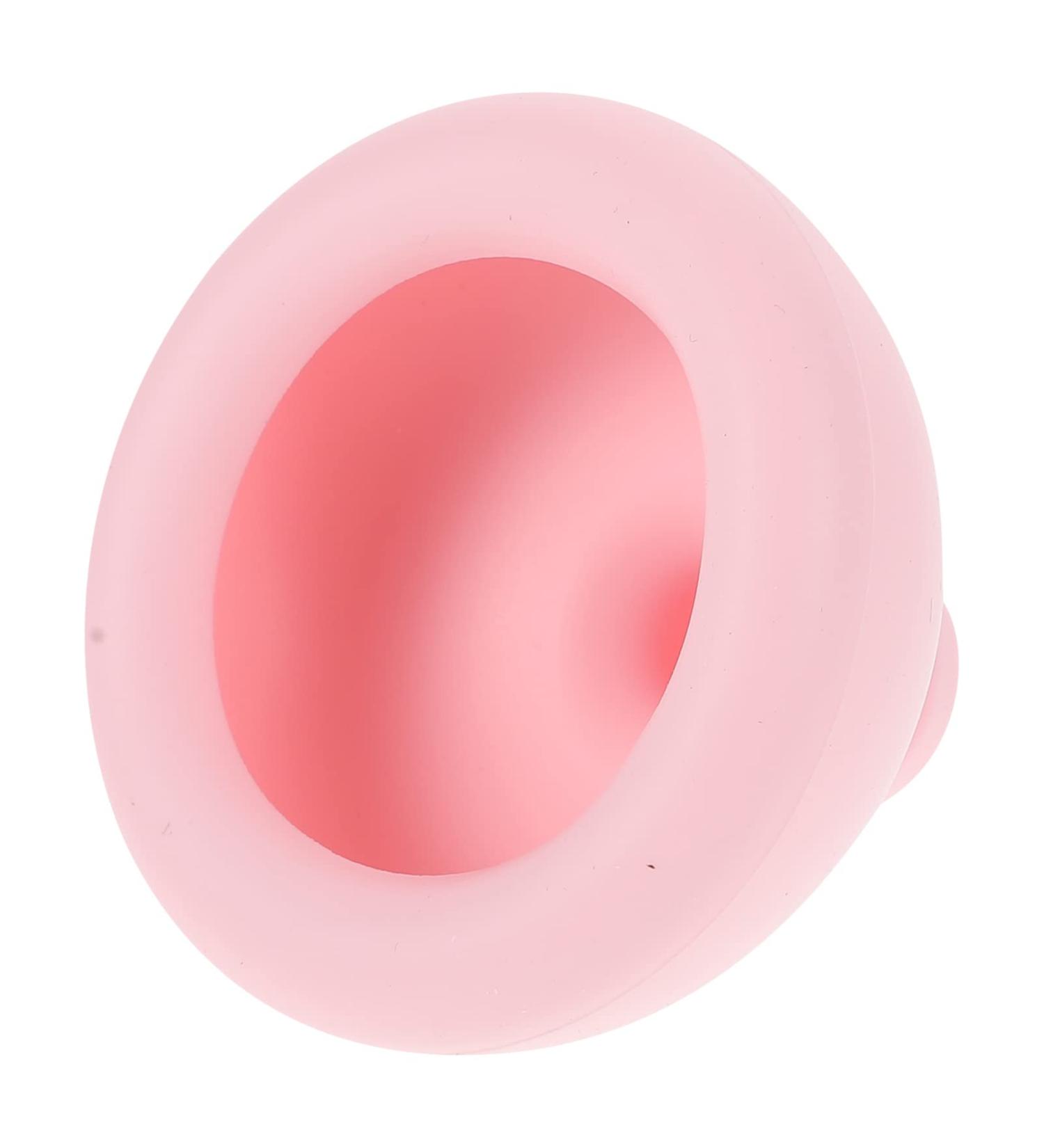 Palm Chest Percussion Cup Baby Massager - Phlegm Remover & Back Massage Tool for Nursing Bed Rest - Pink - Buy Online on GoSupps.com