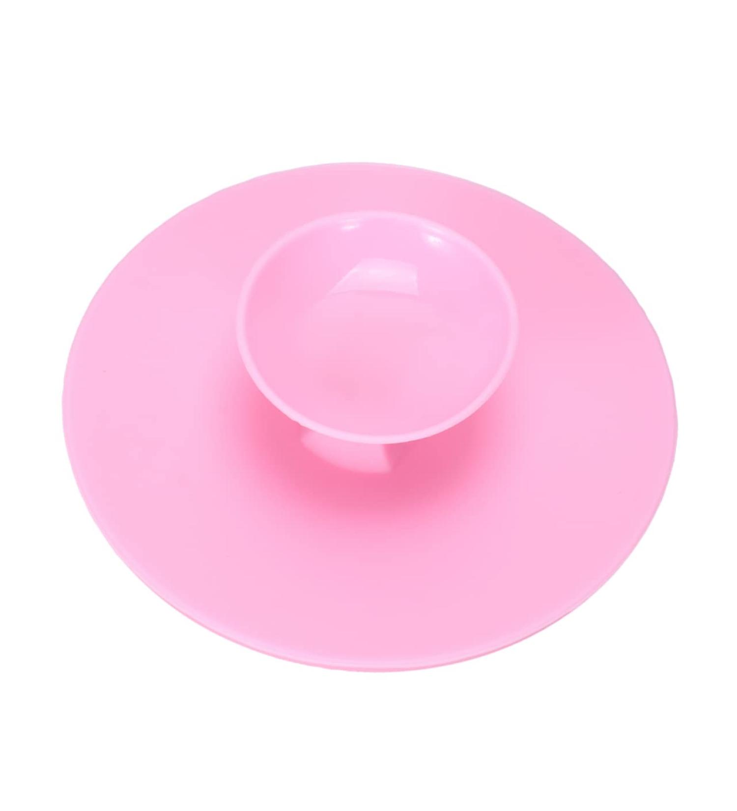DOITOOL Make up Kit Cleaning Sponge Makeup Cleaning Mat Makeup Washing Tool Silicone Makeup Applicator for Cleaning Exfoliating Body Scrub Scrubber Pink Makeup Brush Makeup Tools 10*10cm Pink - Buy Online on GoSupps.com