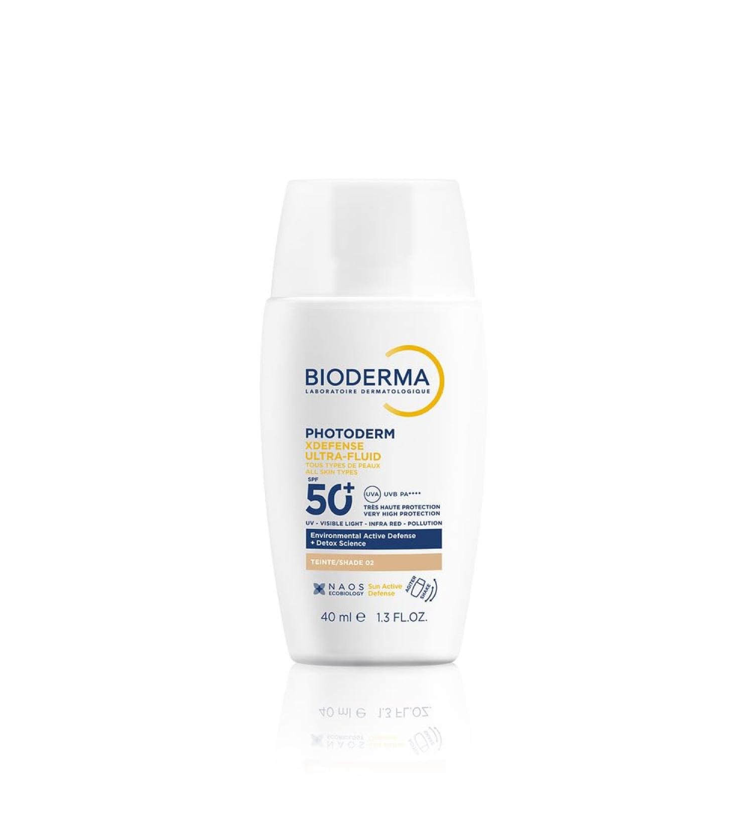 Bioderma Photoderm XDefense Ultra Fluid SPF50+ 40ml Shade02Light - Buy Online on GoSupps.com
