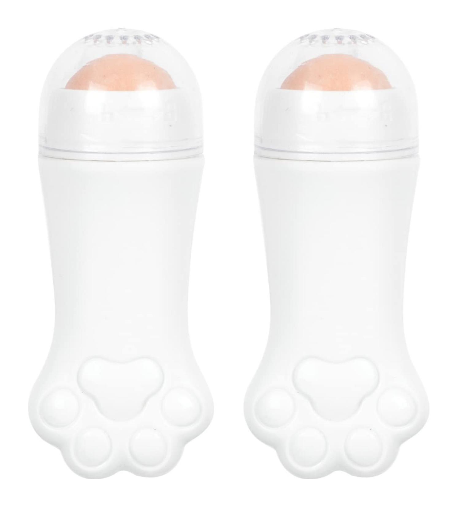 FOMIYES 2 Pcs Volcanic Stone Oil-absorbing Ball Facial Massager Skin Oil-absorbing Tool Face Oil The Face 7.5x3cmx2pcs Whitex2pcs - Buy Online on GoSupps.com