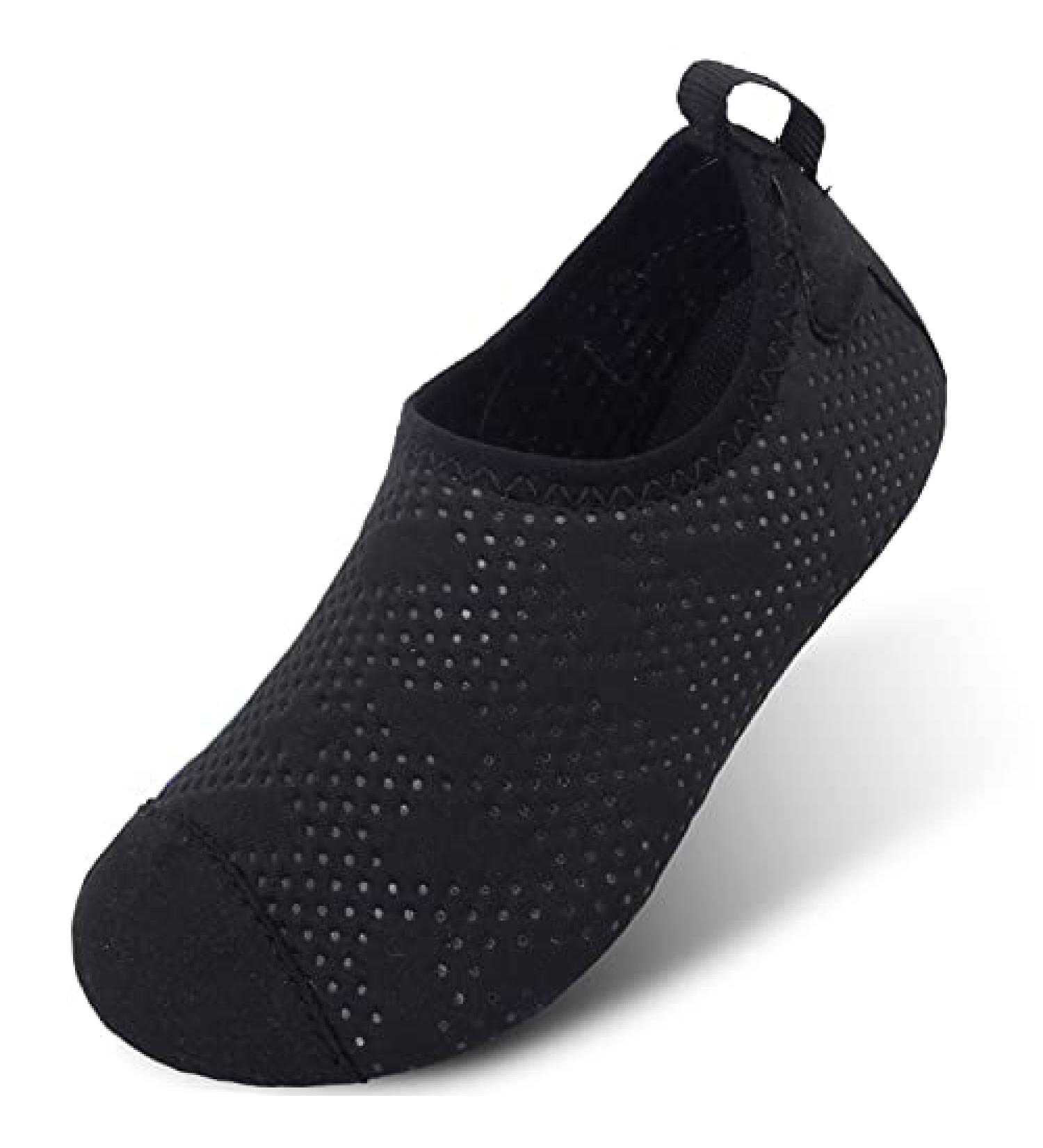 JIASUQI Kids Summer Aqua Socks for Beach Pool | 1-2 Little Kid | Dot Black - Buy Online on GoSupps.com