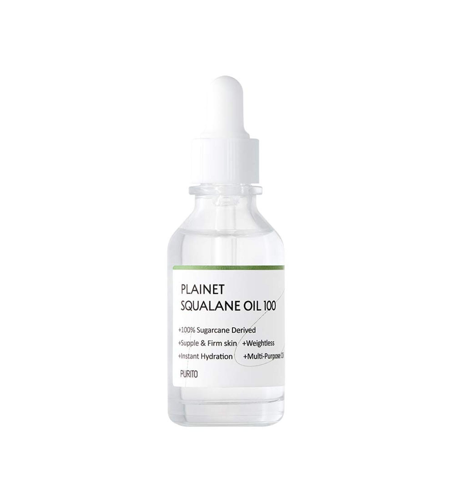 PURITO Squalane Oil 100 30ml - Hydrating & Nourishing Vegan Facial Oil - Buy Online on GoSupps.com