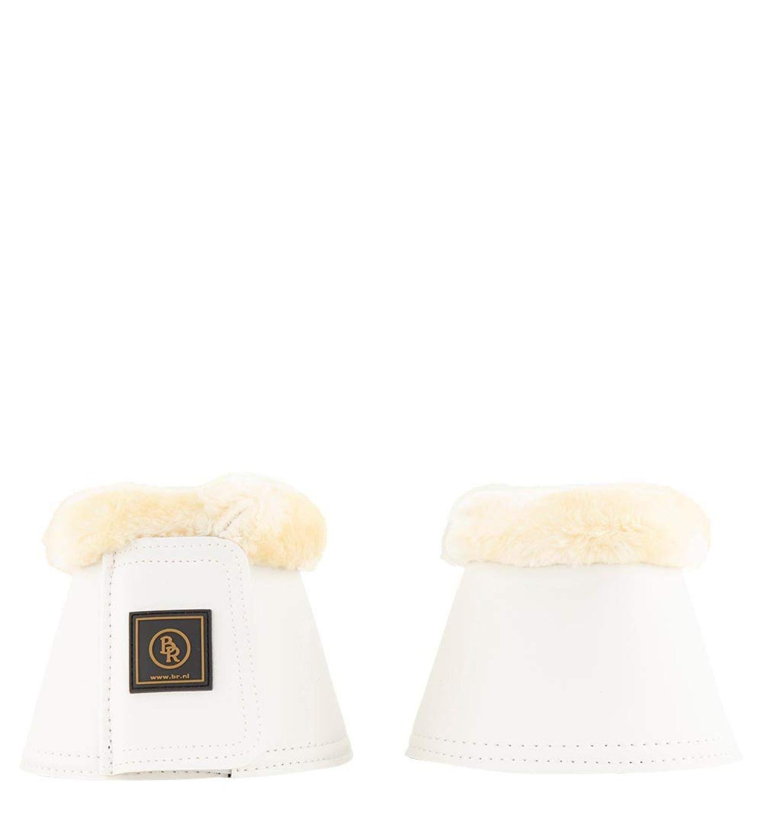 Bieman de Haas BR Bell Boots Majestic with faux fur edge (XL White) XL White