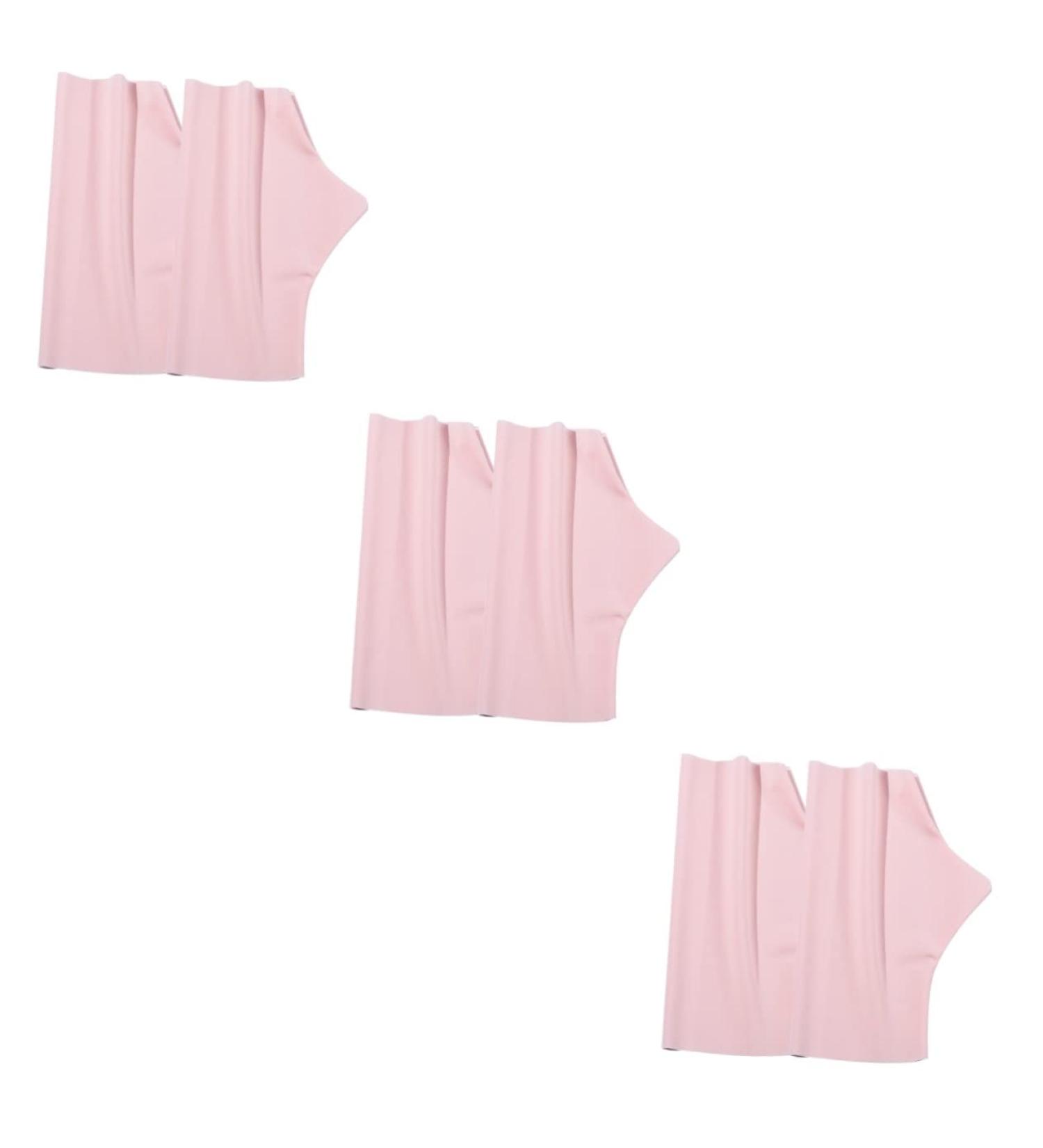 Beaupretty 3 Pairs Ice Silk Nail Gloves UV protective sleeves glove nail art fingerless gloves anti gloves nail building gel UV gloves for manicure Nylon ultra violet light comfortable Miss - Buy Online on GoSupps.com