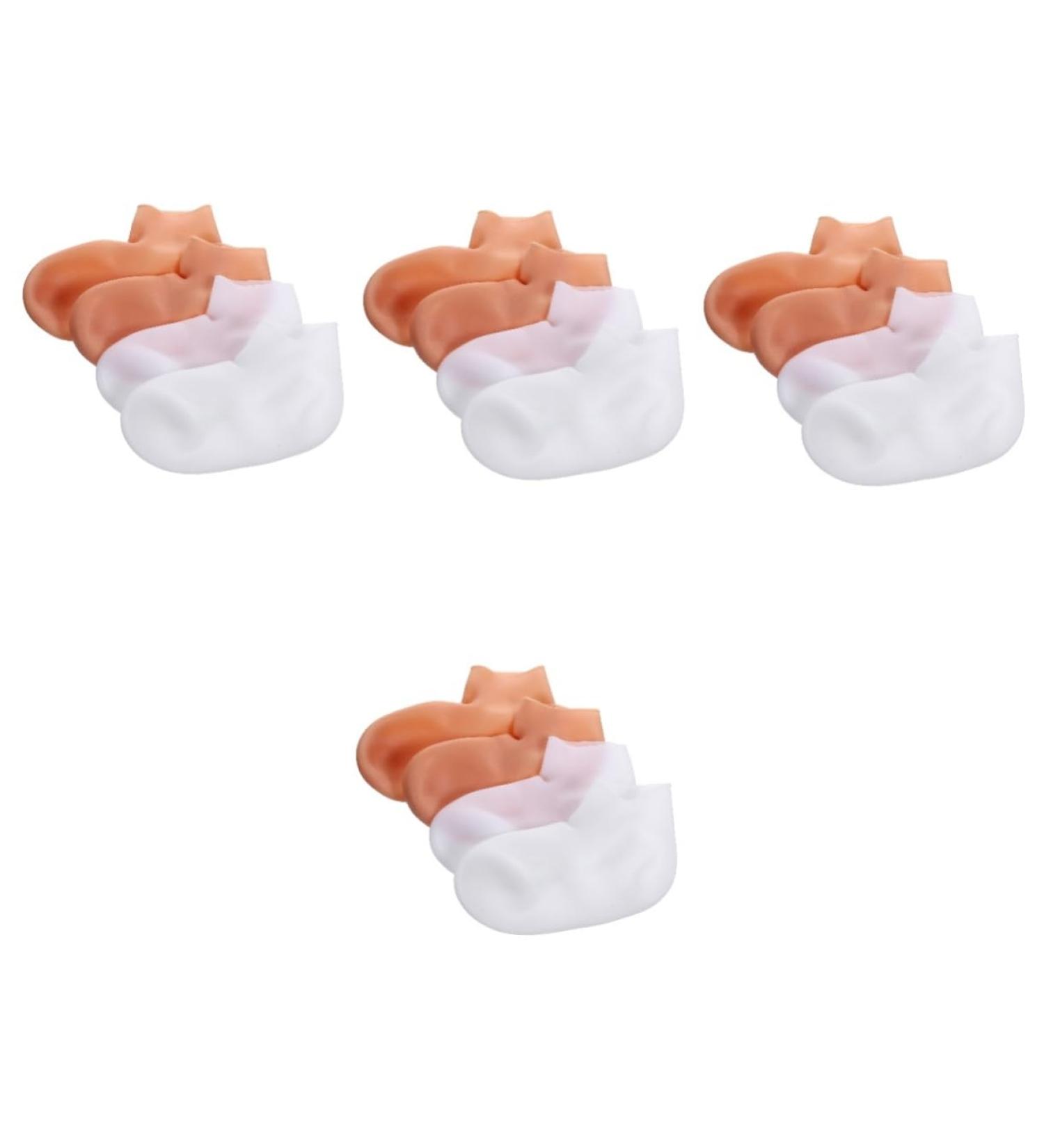 minkissy 8 Pairs Exfoliating Moisturizing Socks Cotton spa Socks Overnight spa Socks feet Care Socks Foot moisturizing Socks feet Repair Socks Lotion sebs Miss Sole of Foot Torn Socks - Buy Online on GoSupps.com