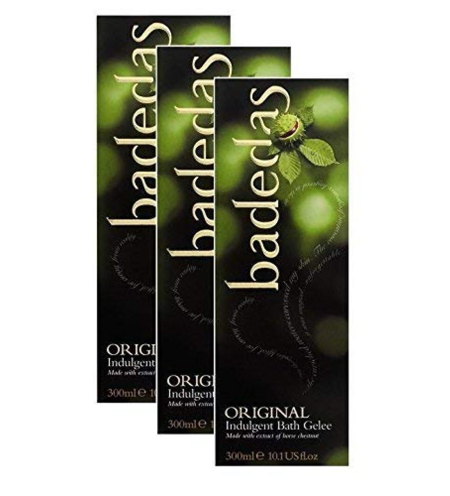 Badedas THREE PACKS of Rich Bath Gelee Original 300ml by