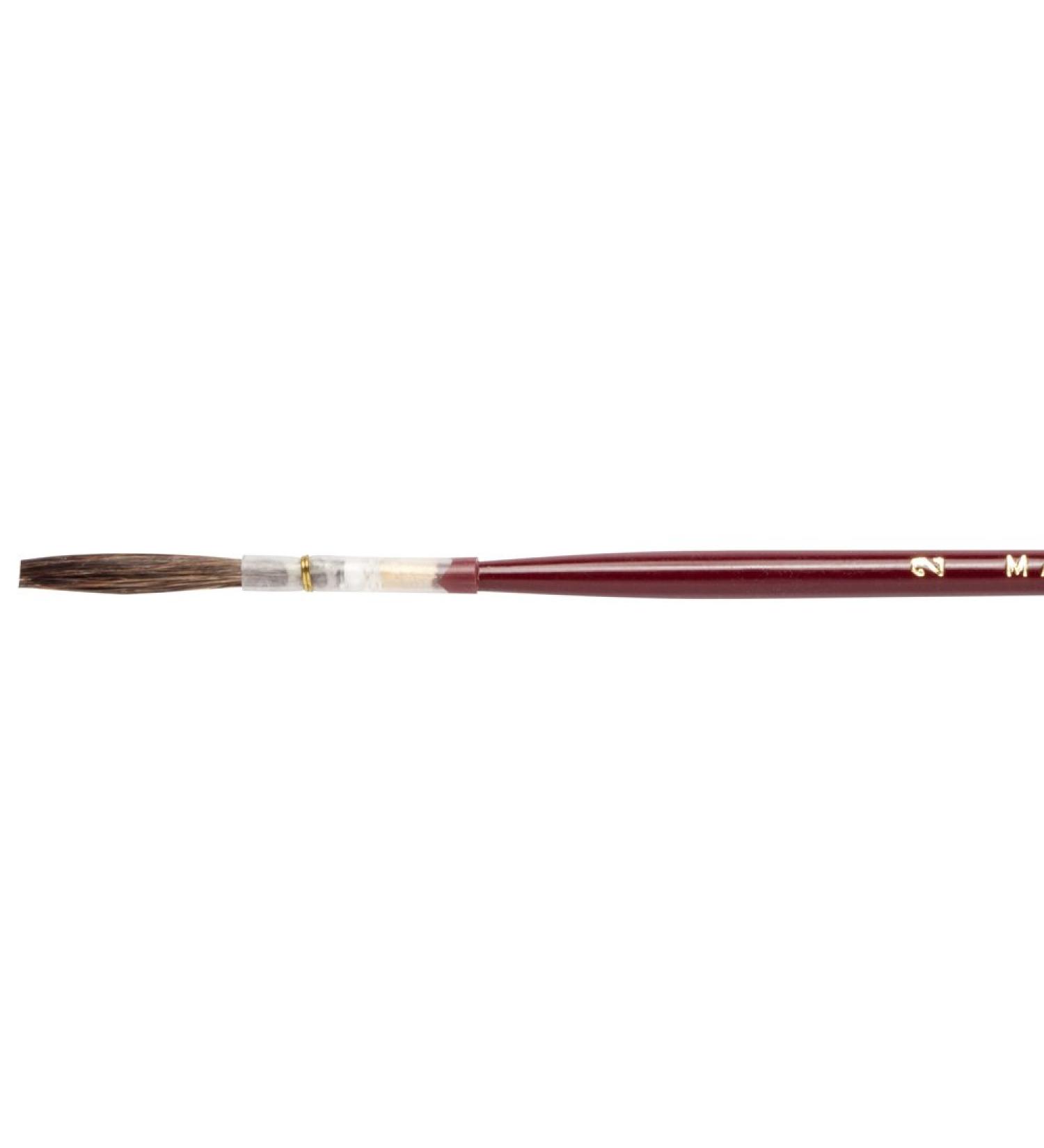 Andrew Mack Brown Kazan Squirrel Hair Lettering Quill 179L-2 | Fine Point Size 2 - Buy Online on GoSupps.com