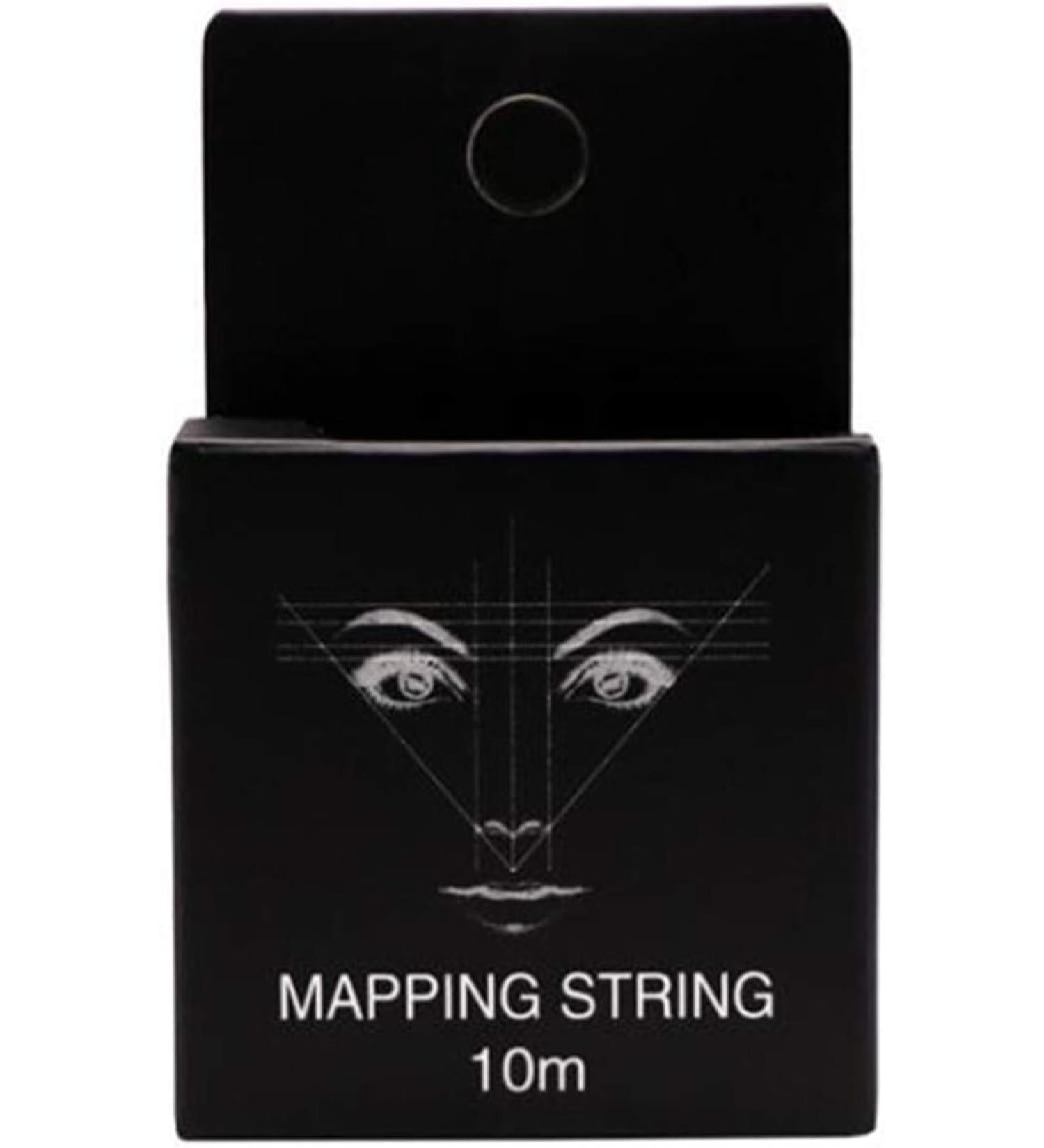 10M Black Pre-Inked Mapping String for Eyebrow Mapping | Permanent Makeup Beauty Essentials - Buy Online on GoSupps.com
