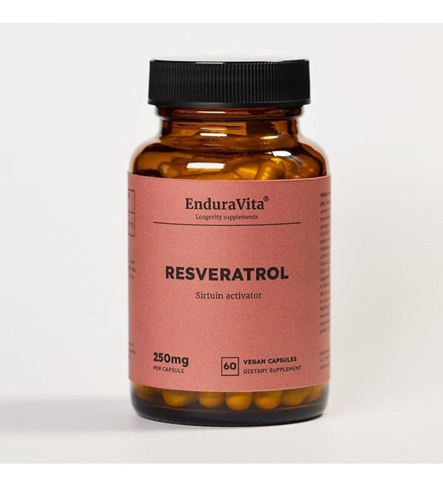 Capsules de resv ratrol 60x250mg