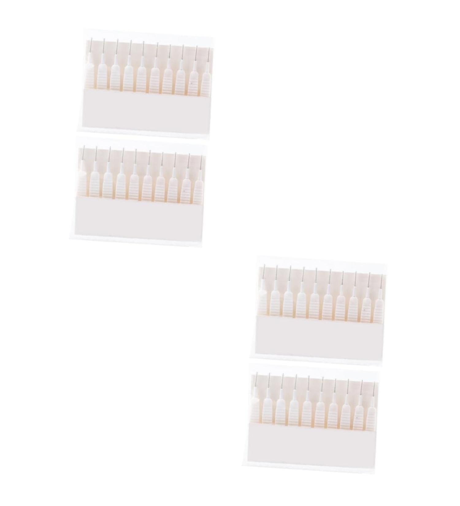 ABOOFAN 40pcs Shower Hole Cleaning Brush Set - Nozzle & Pipe Cleaner for Sparkling Shower Heads & Pipes | Anti-Clog PP Brush for Effortless Cleaning - Buy Online on GoSupps.com