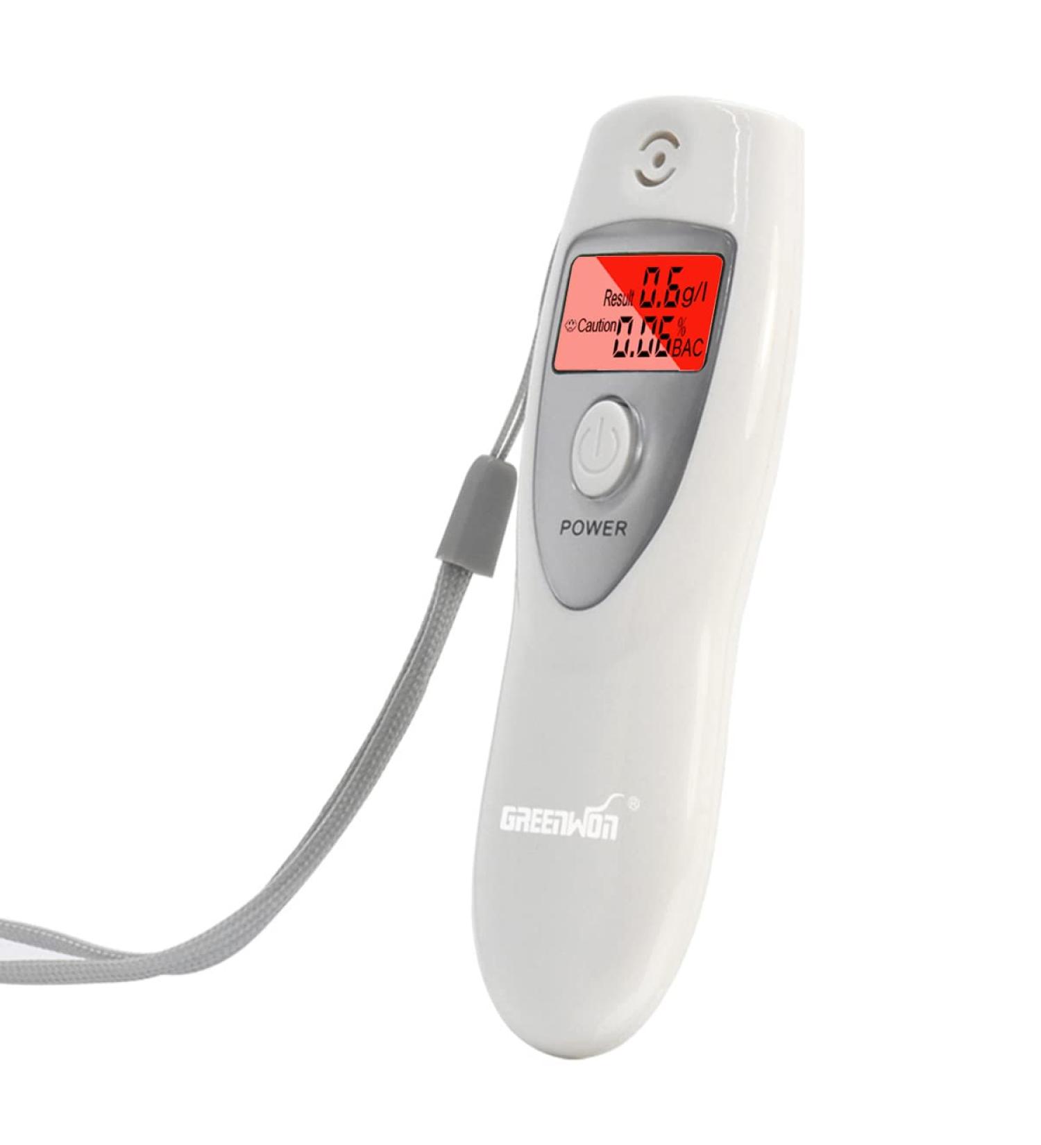 Mini Home Breathalyzer for Alcohol Tester  Portable Personal Breathalyzer to Test Alcohol A Alcohol Detector Breathalizer to Calculator BAC Tracker White - Buy Online on GoSupps.com