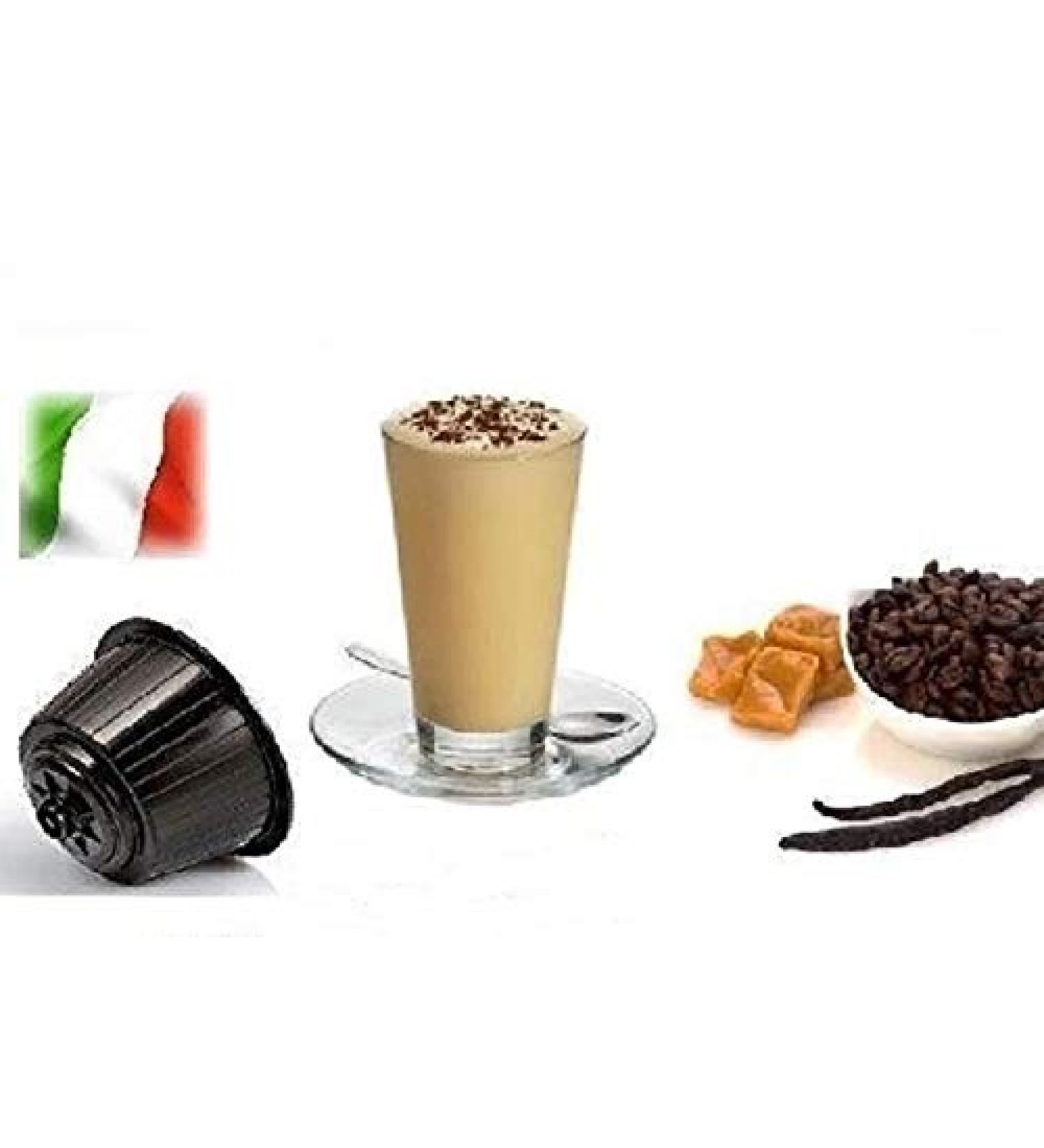 Caff Shop Caff Shop Compatible with Nescaf Dolce Gusto capsules "Vanilla Cappuccino" Blend Capsules Espresso Line (128 capsules)