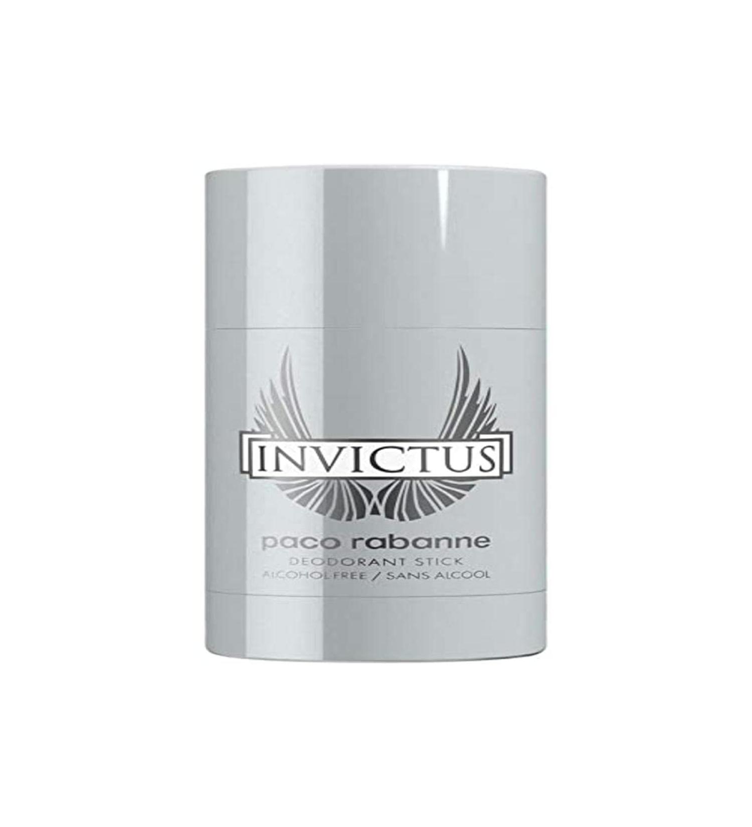 Paco Rabanne Invictus Deodorant Stick 2.5 Oz - Alcohol-Free Men's Deodorant - International Shipping Available - Buy Online on GoSupps.com